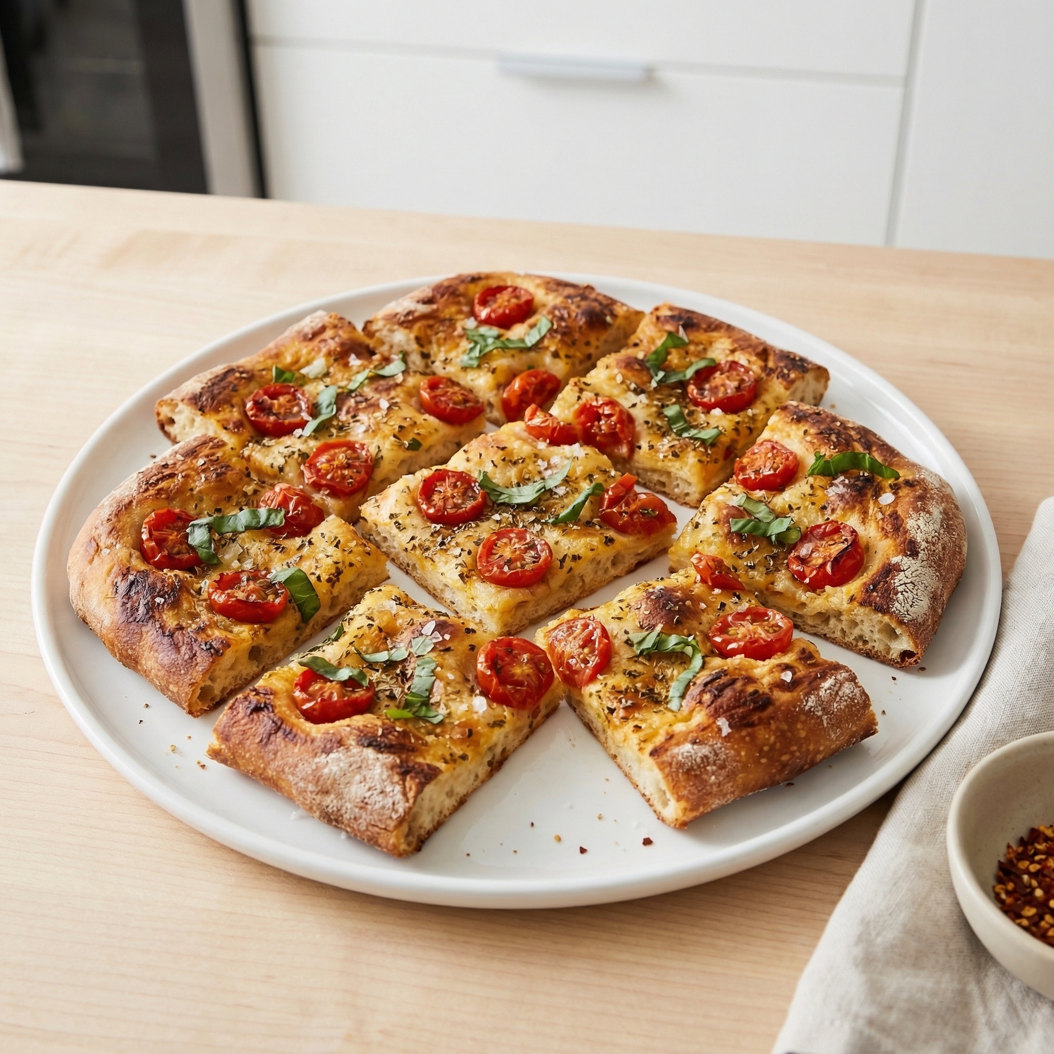 3-Ingredient TikTok-Inspired Sheet-Pan Pizza Dream