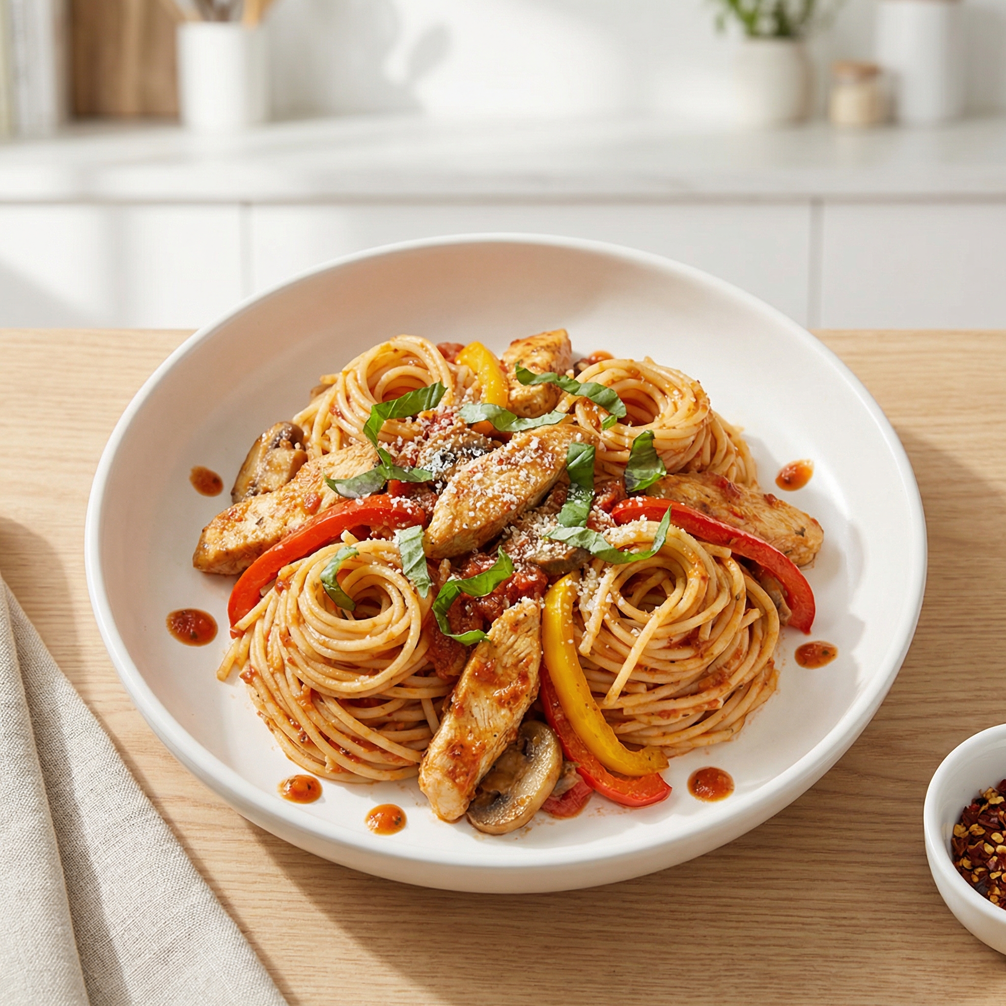 Skillet Chicken Pasta