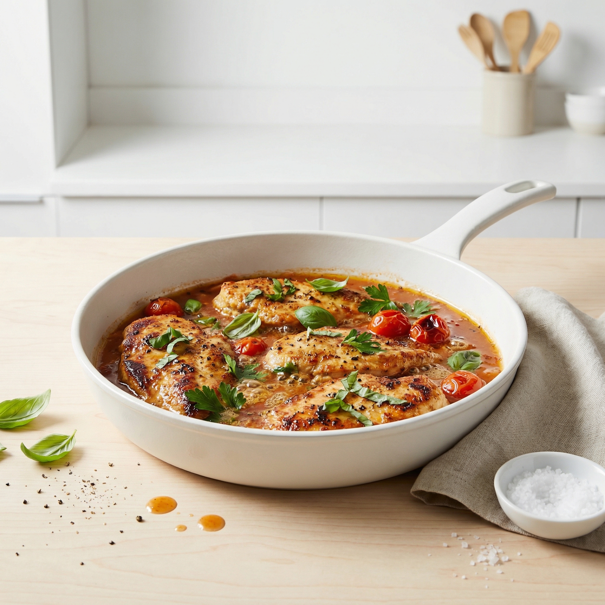 Easy Tomato Chicken Marsala