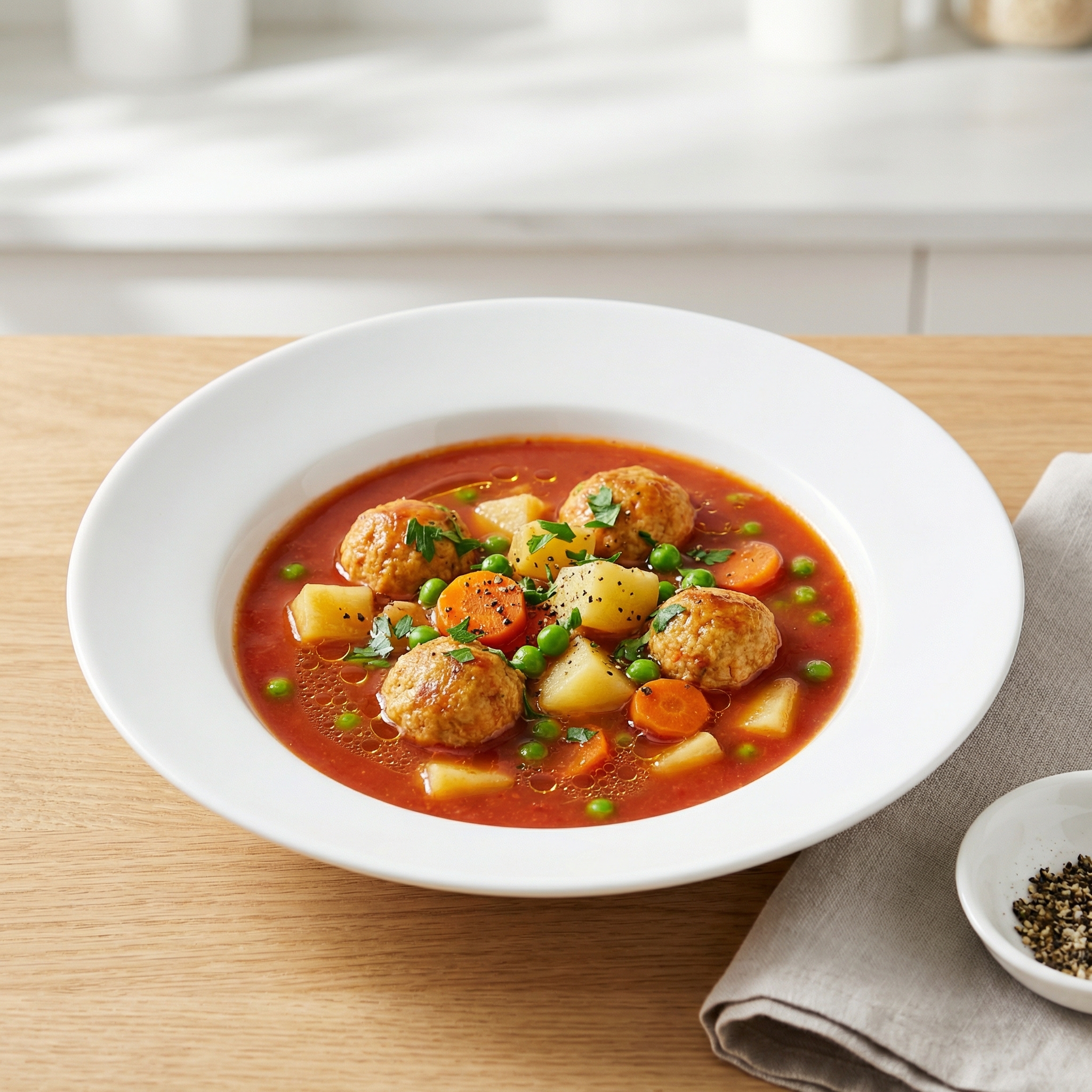 Turkey Meatball Stew