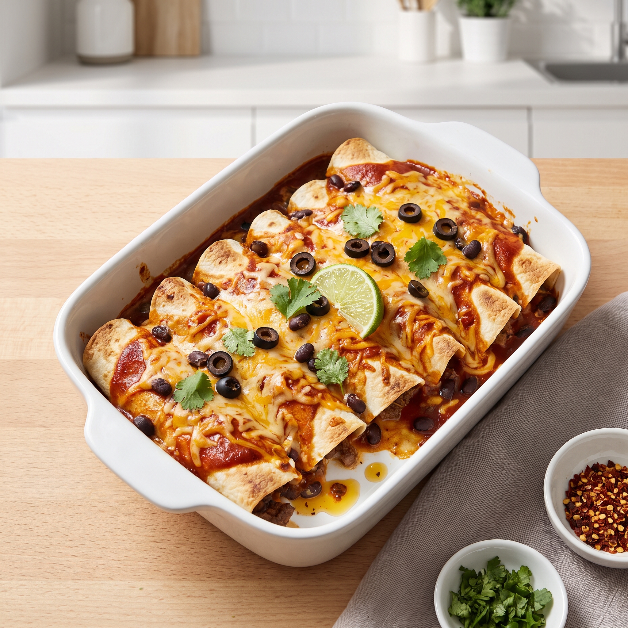 Top-Rated Beef Enchiladas