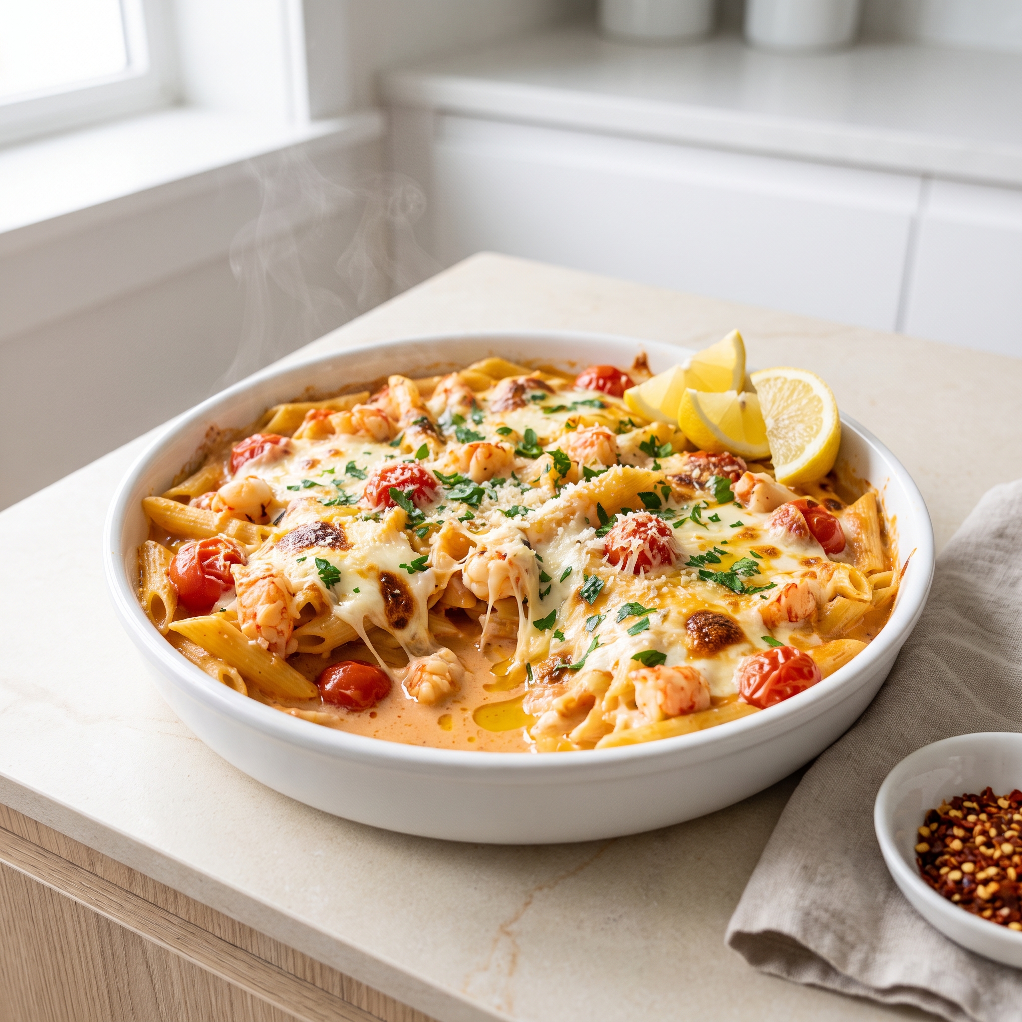 Trader Joe's Langostino Lobster Penne Bake