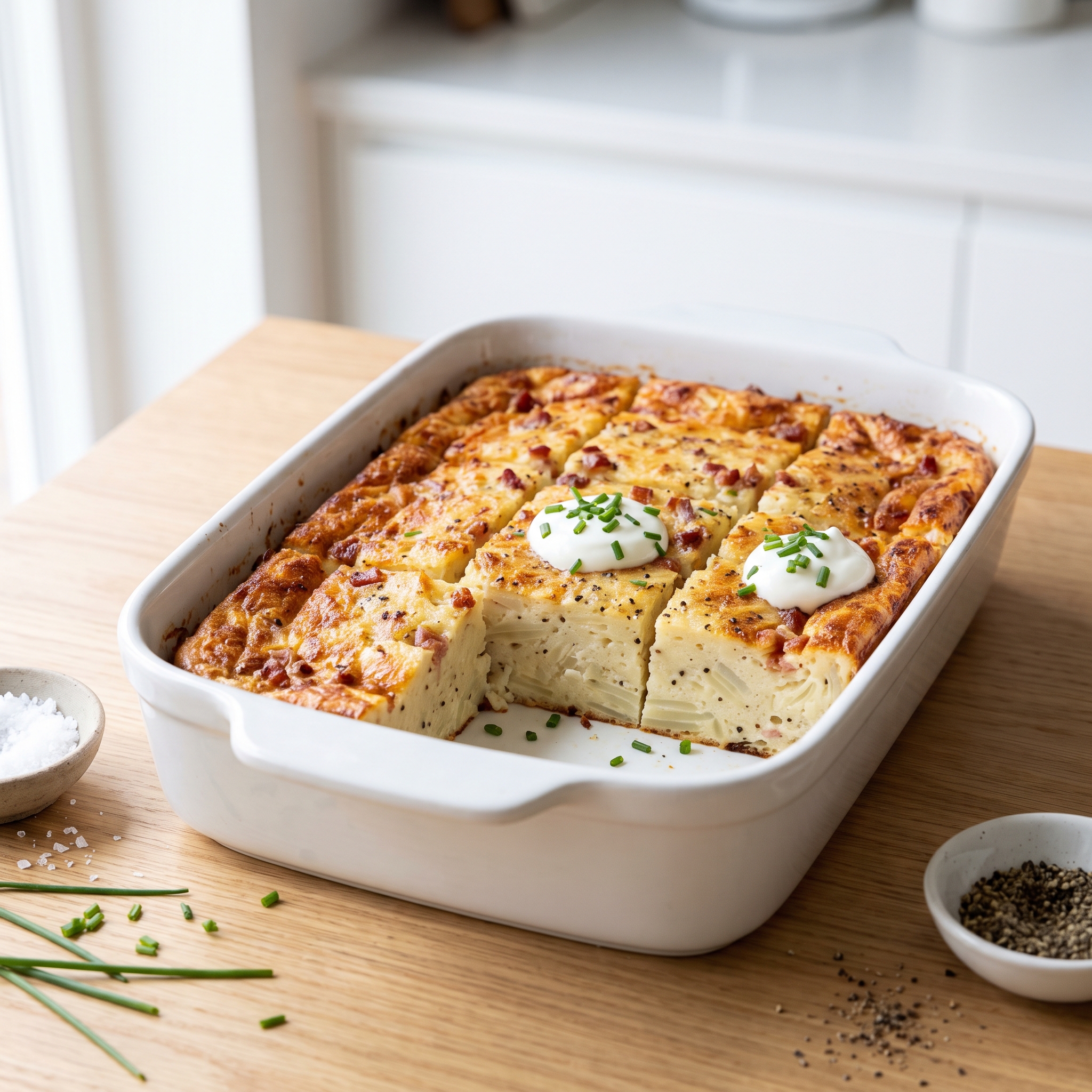 Traditional Lithuanian Potato Kugelis