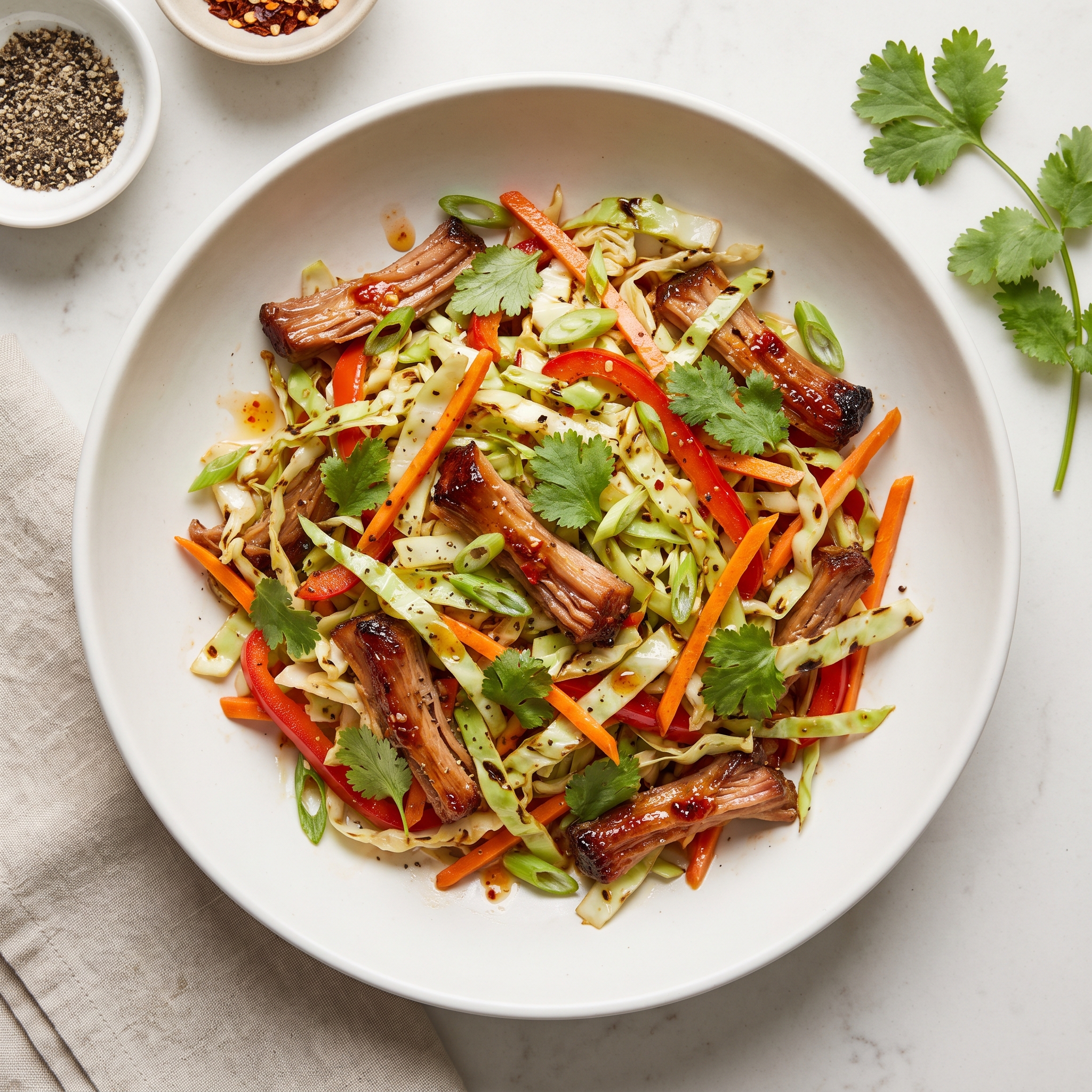 Tropical Meat Slaw