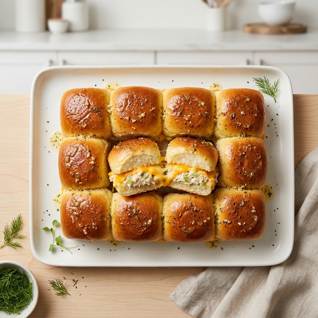 Tuna Melt Sliders