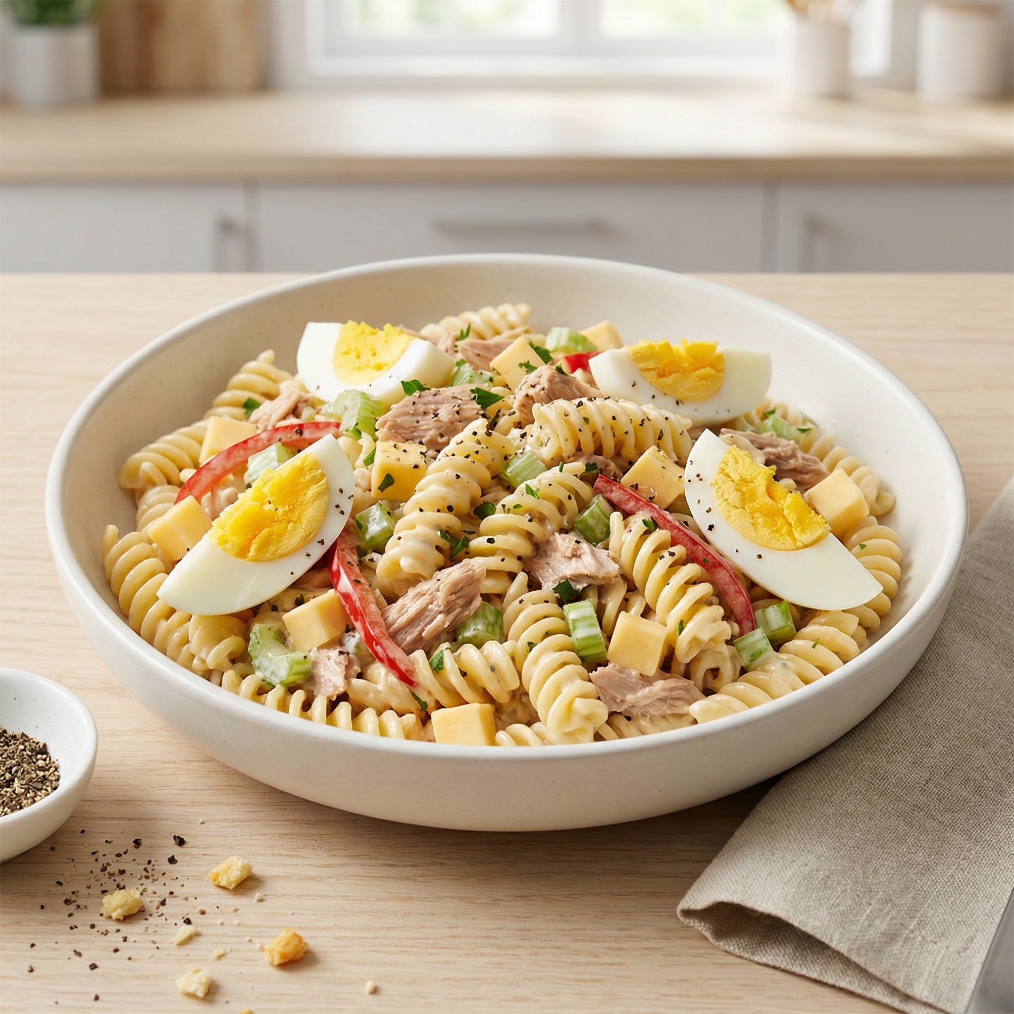 Evacuation Tuna & Pasta Salad