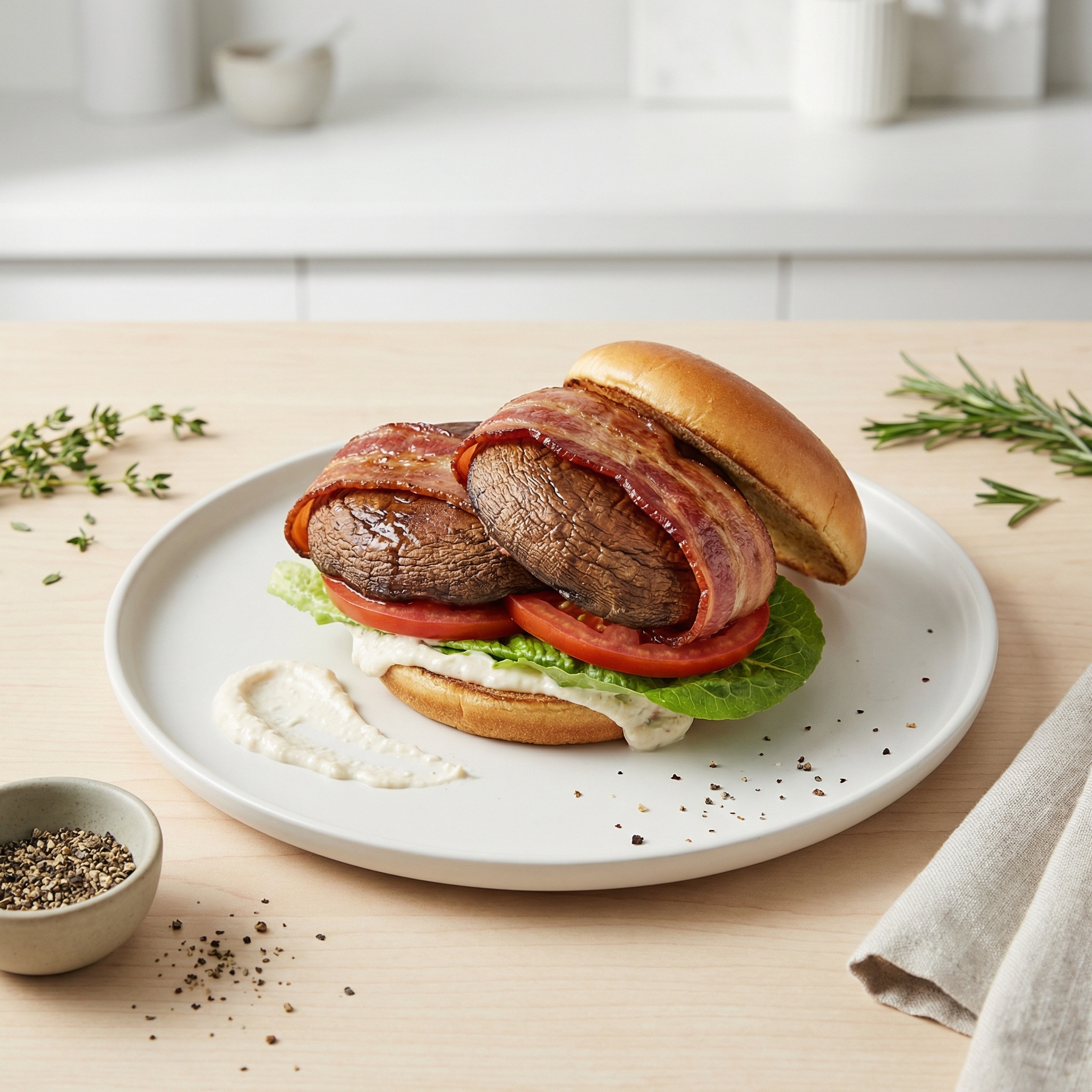 Beth's Portobello Mushroom Burgers