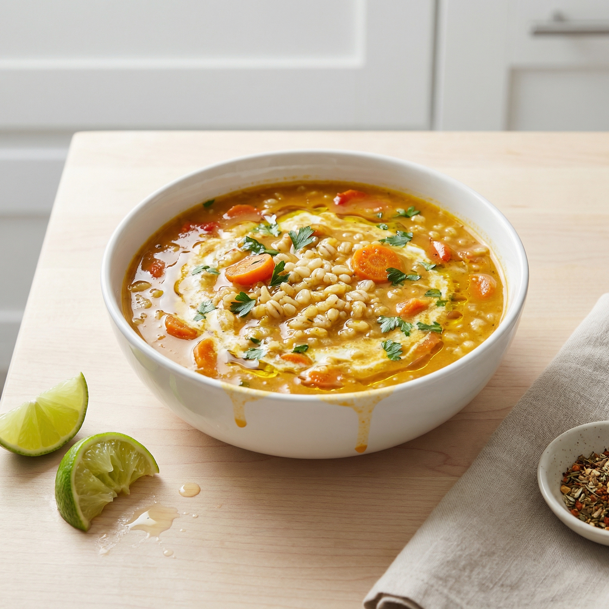 Ash-e Jow – Persian Barley Soup