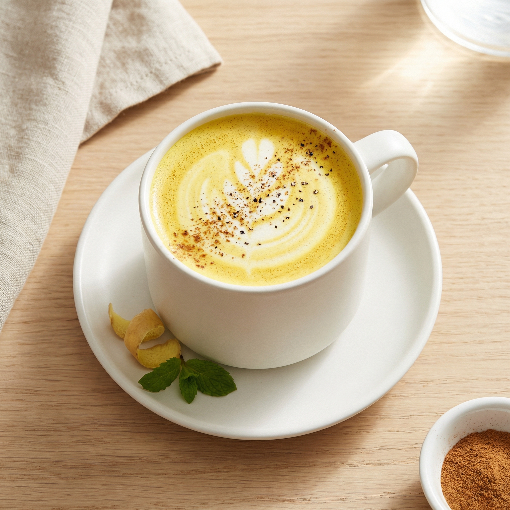 Turmeric Golden Milk with Turmeric Paste