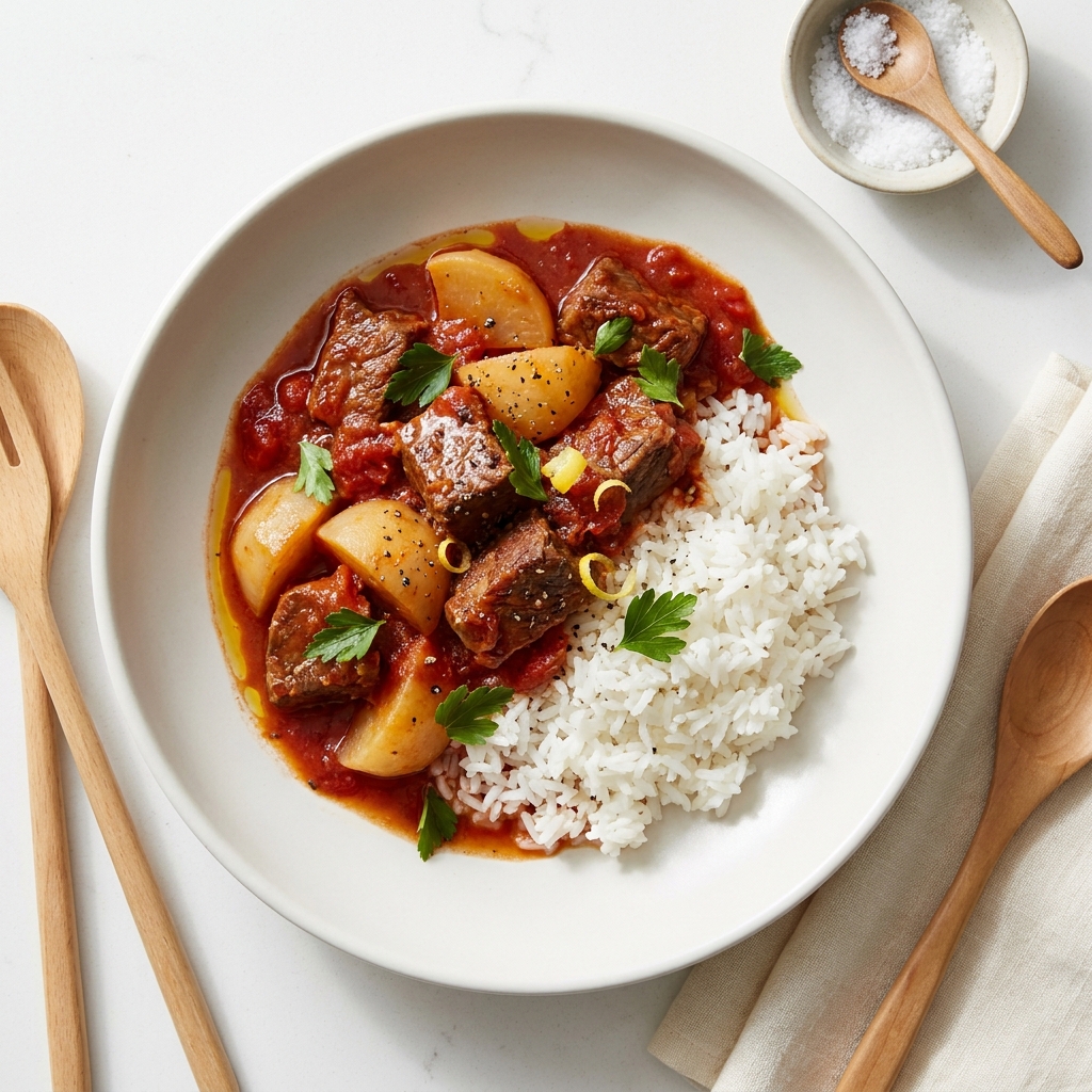 Turnip Stew-Arabic Style