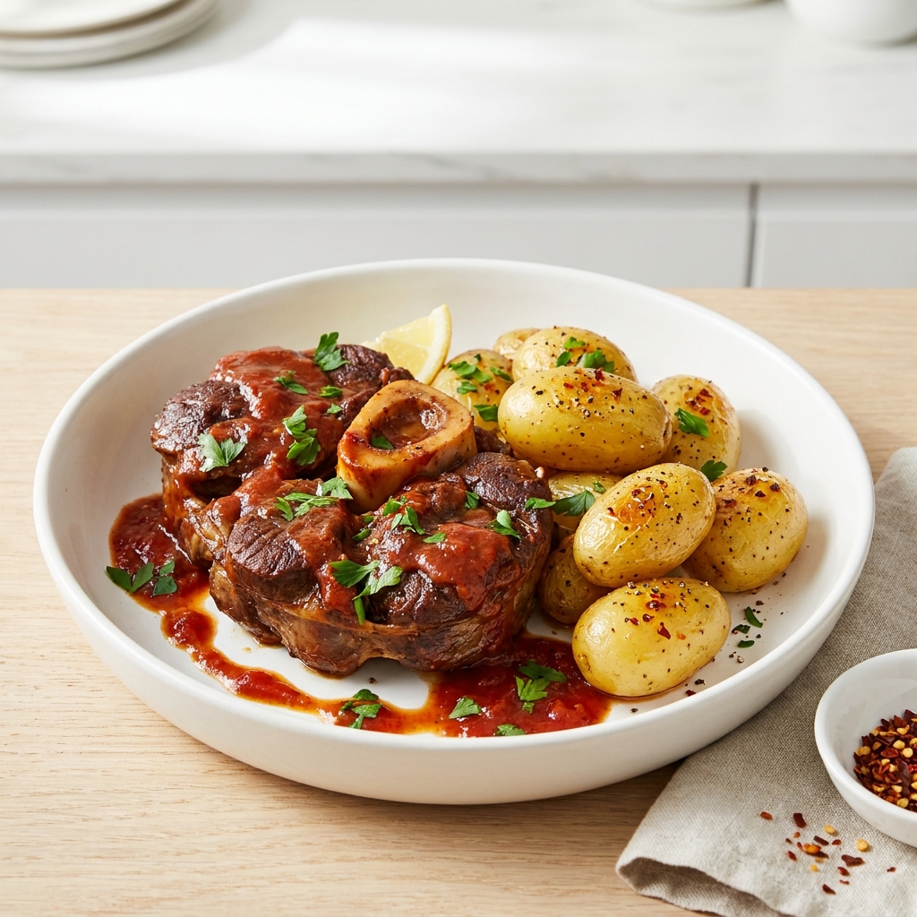 Tuscan-Style Braised Beef with Potatoes