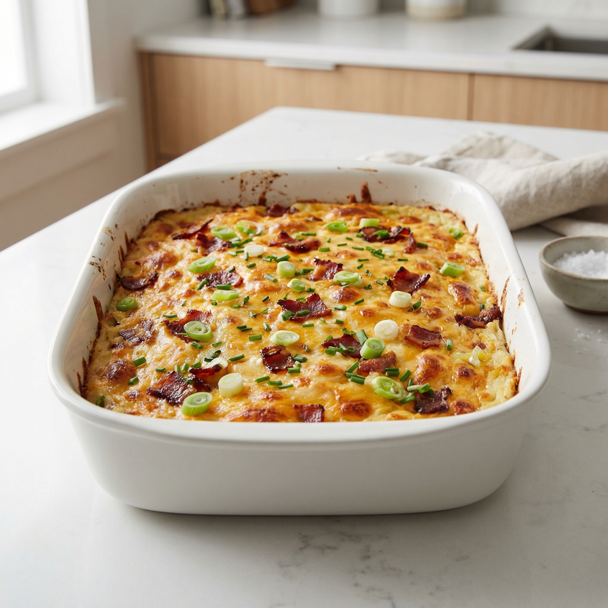 Easy Twice-Baked Potato Casserole