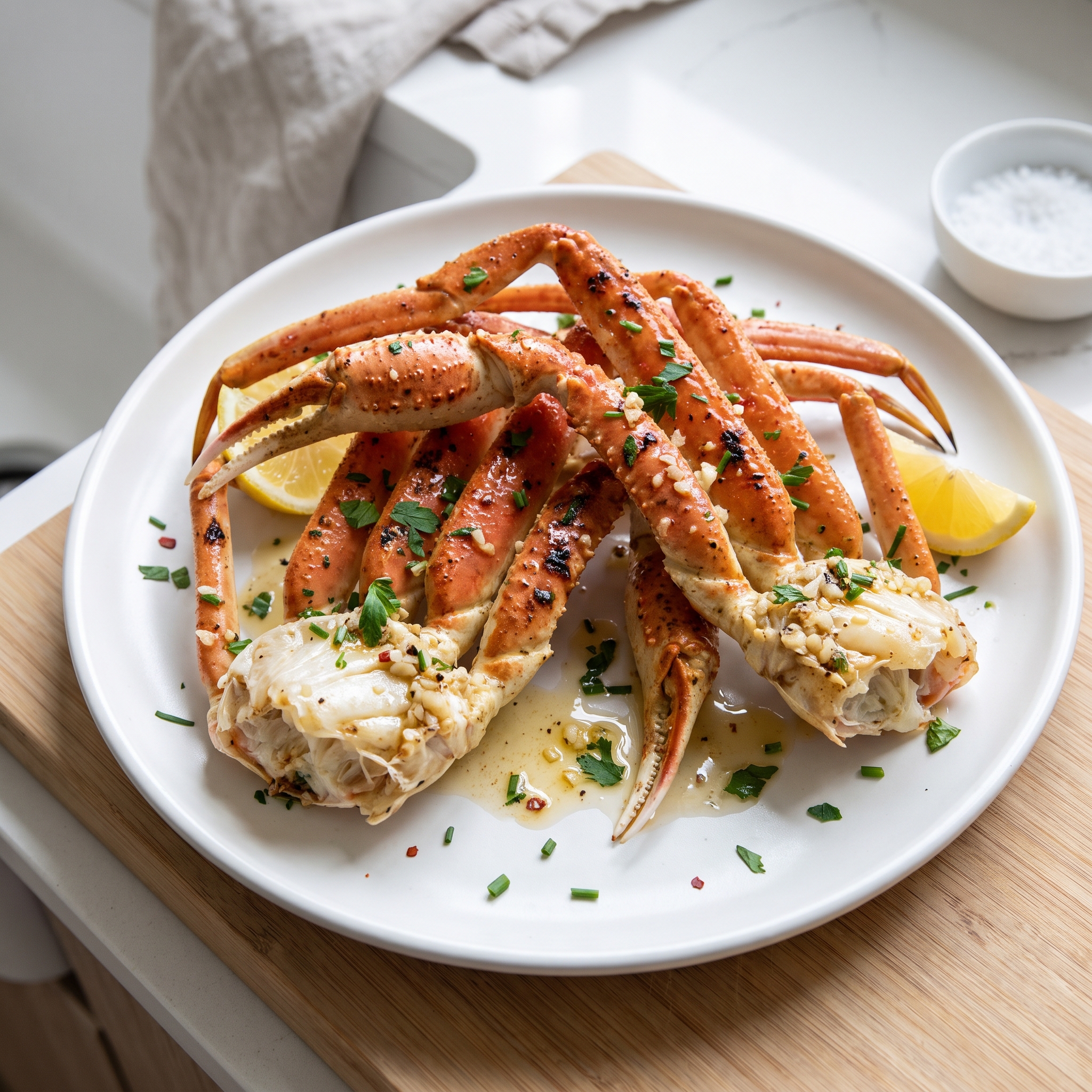 Ultimate Garlic-Butter Snow Crab