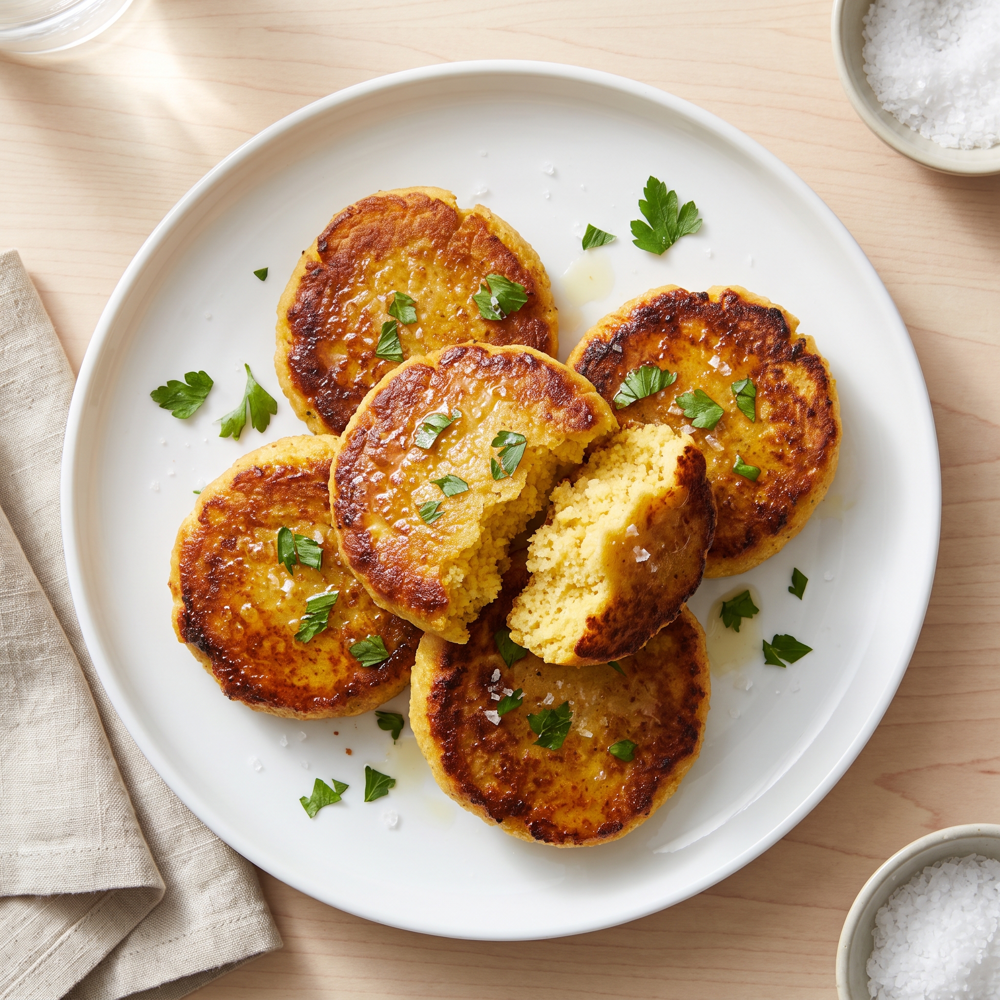 Uncle Bill's Skillet Hot Water Cornbread