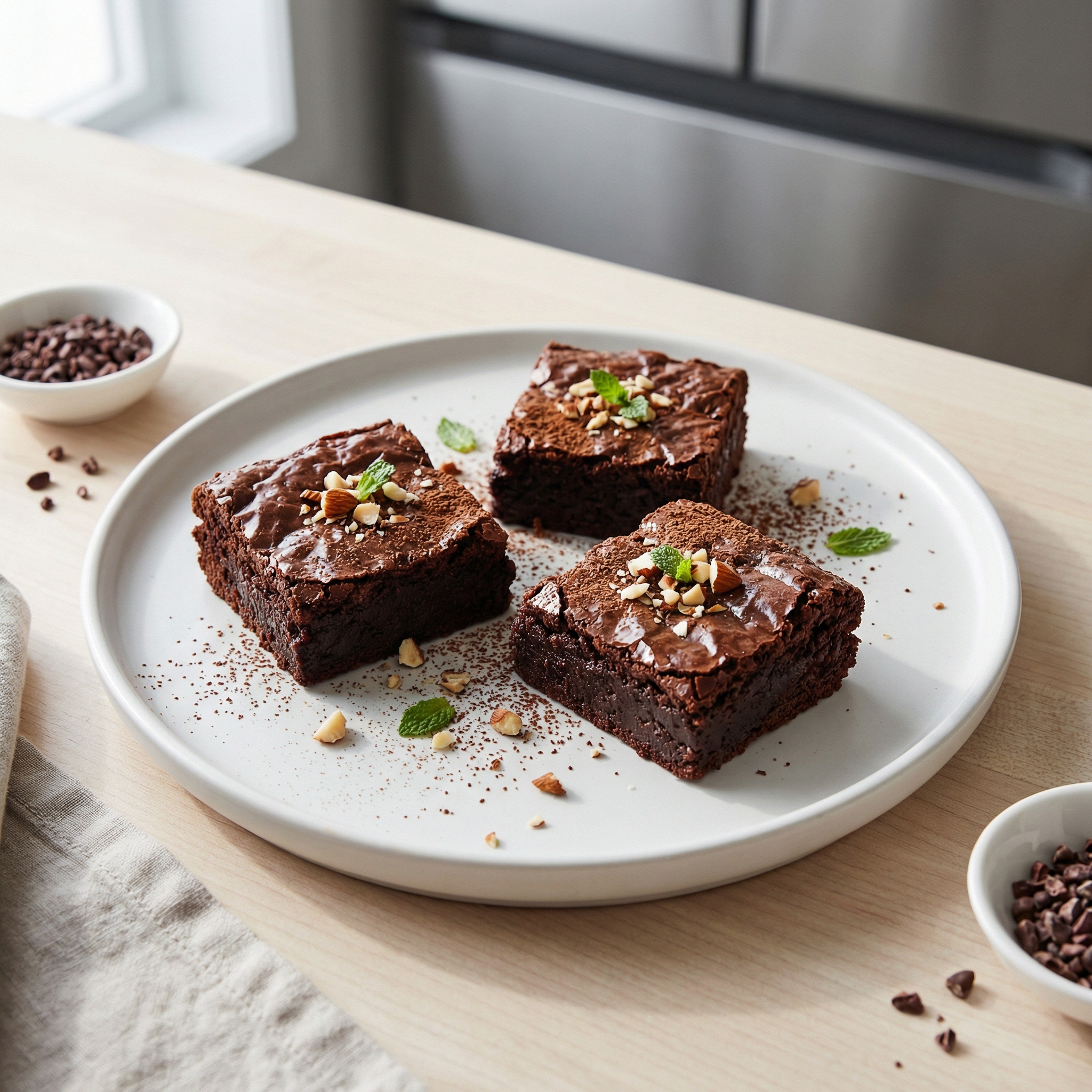 Vegan Gluten-Free Brownies