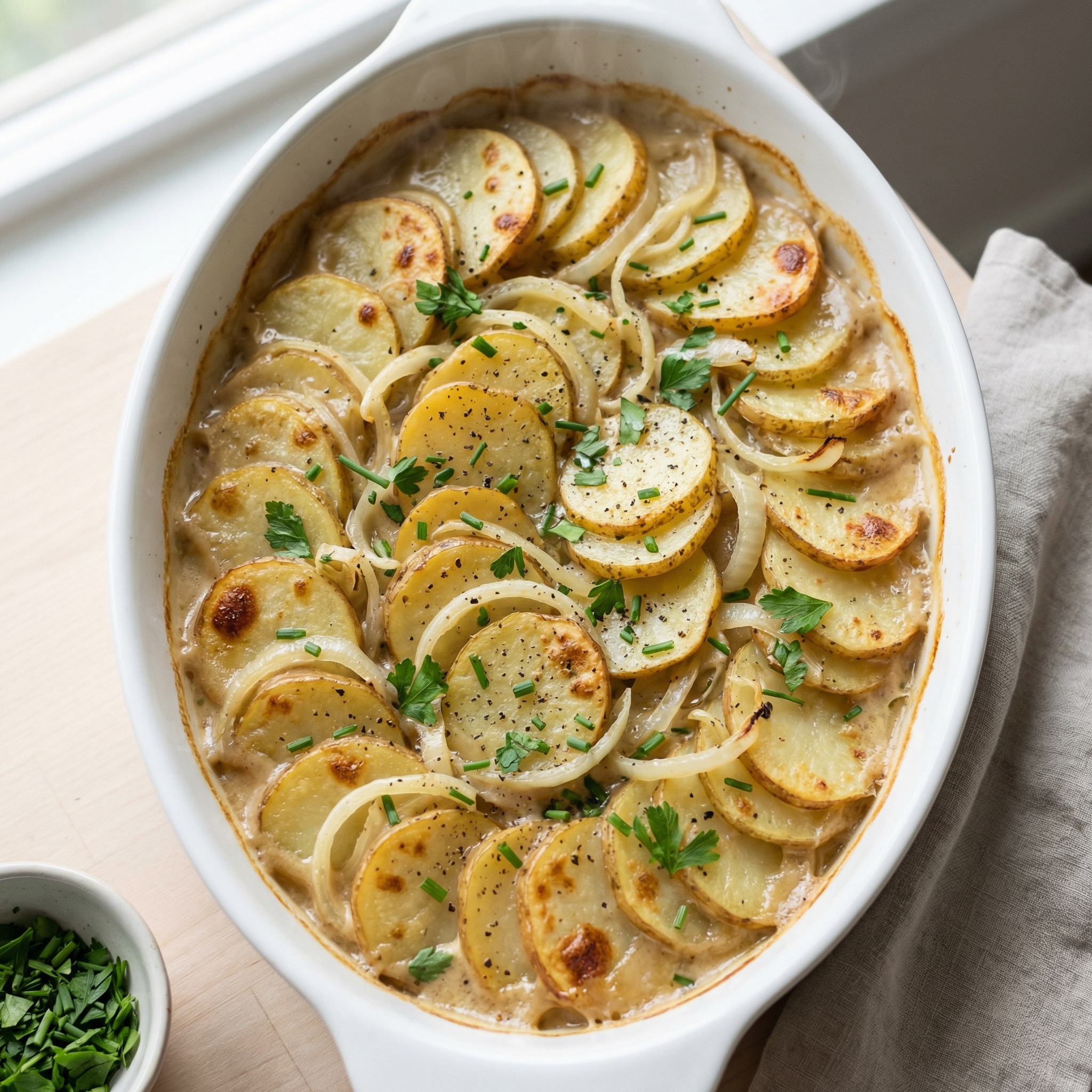 Vegan Scalloped Potatoes