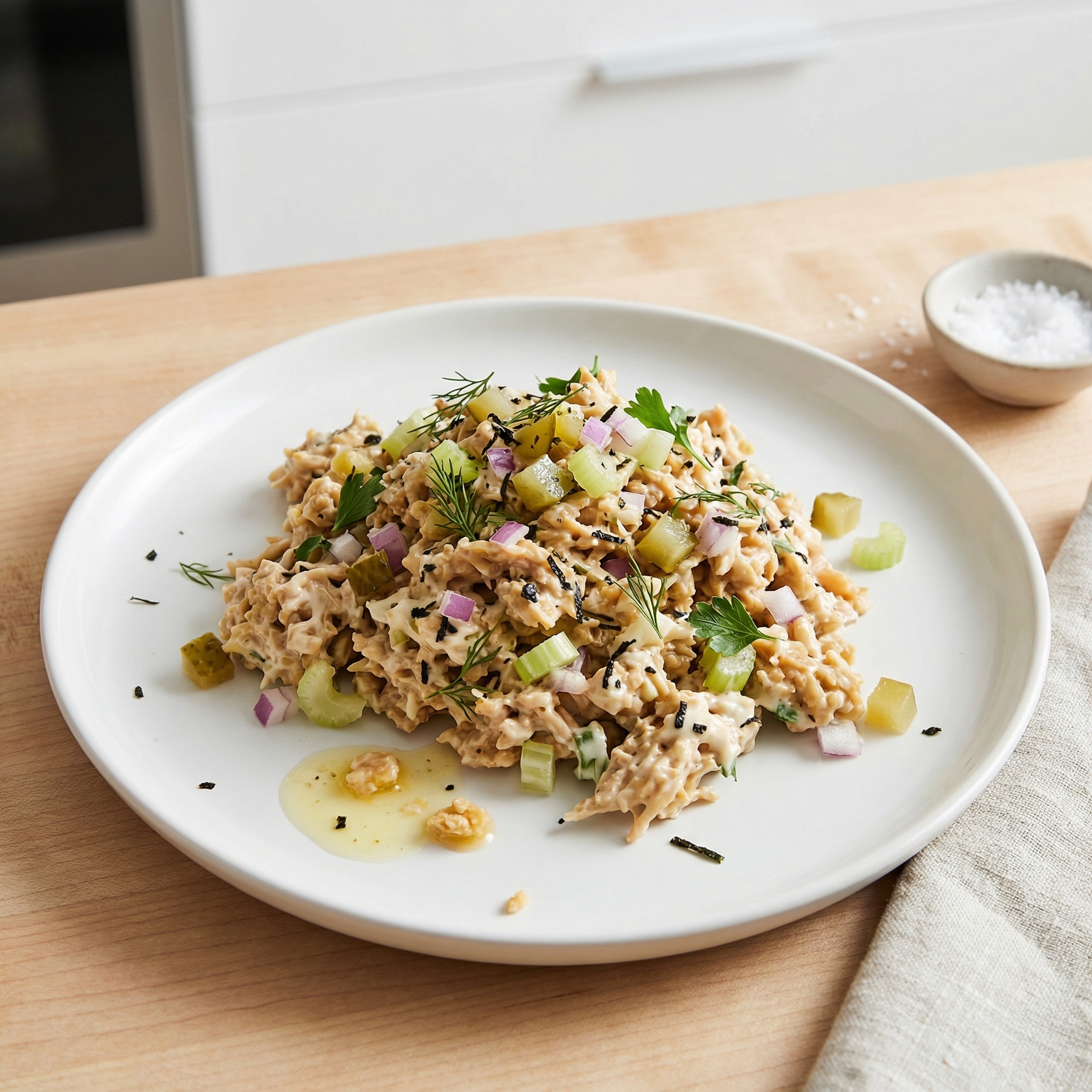 Tempeh “Tuna” Style Salad