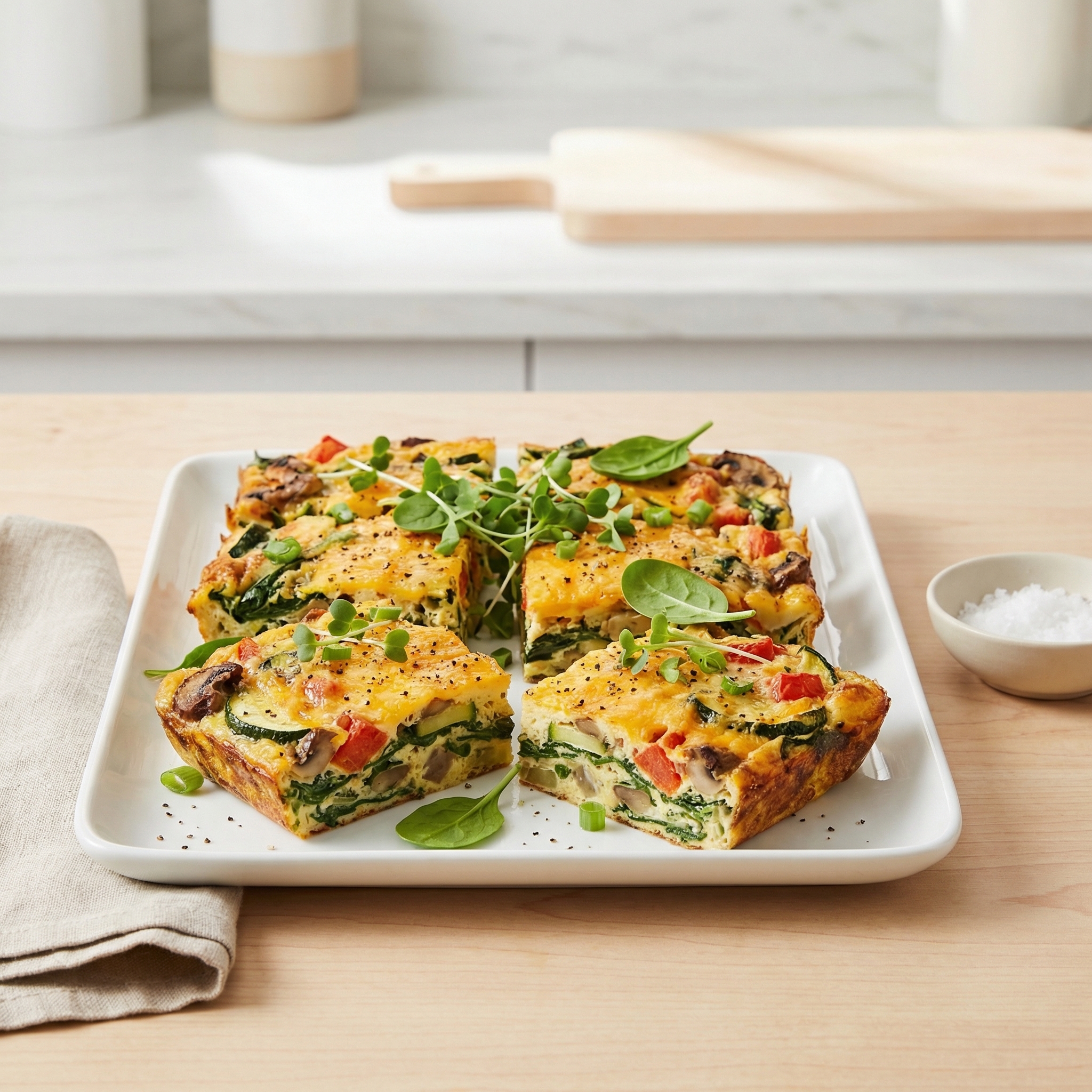 Vegetable Egg Bake