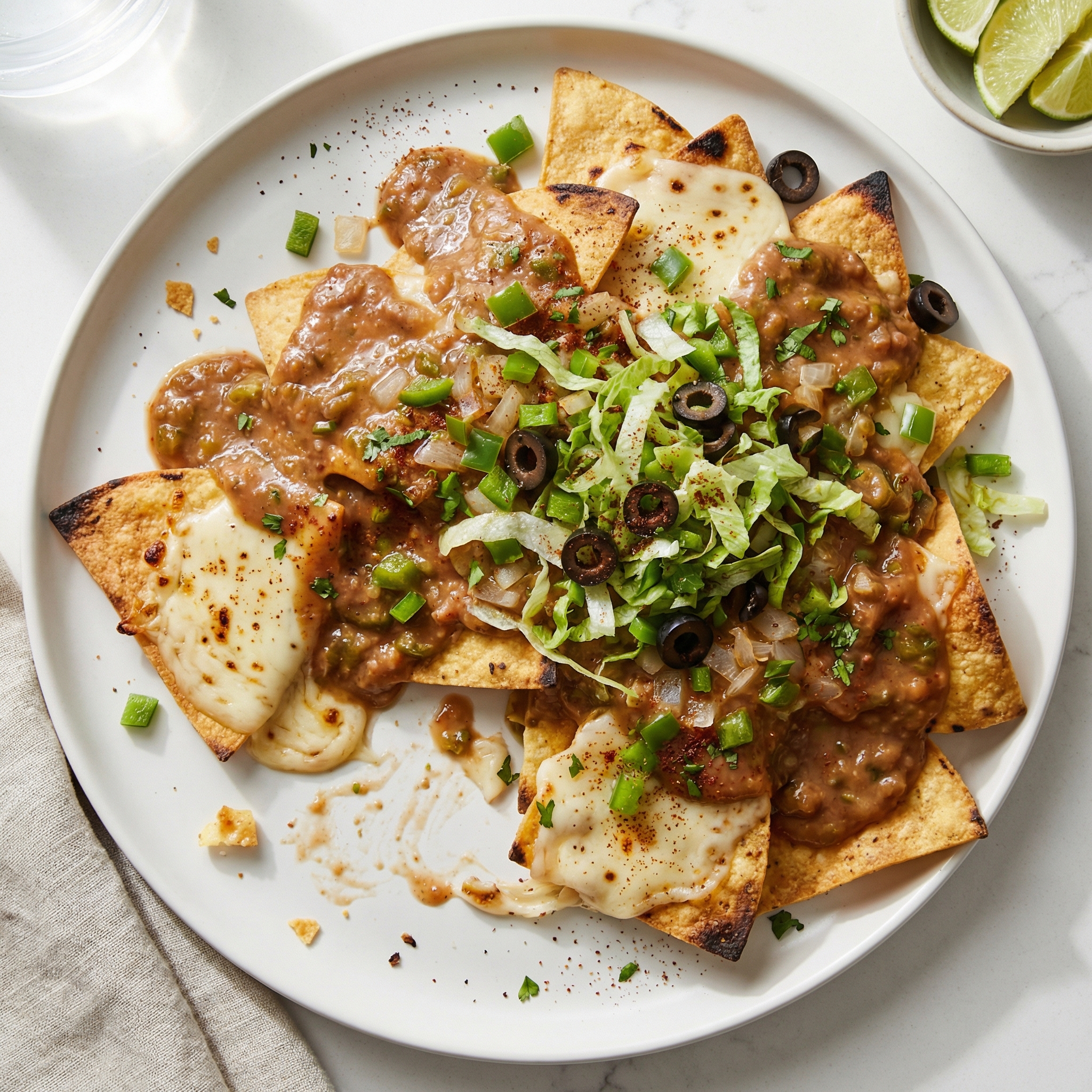 Aaron's Signature Veggie Nacho Platter