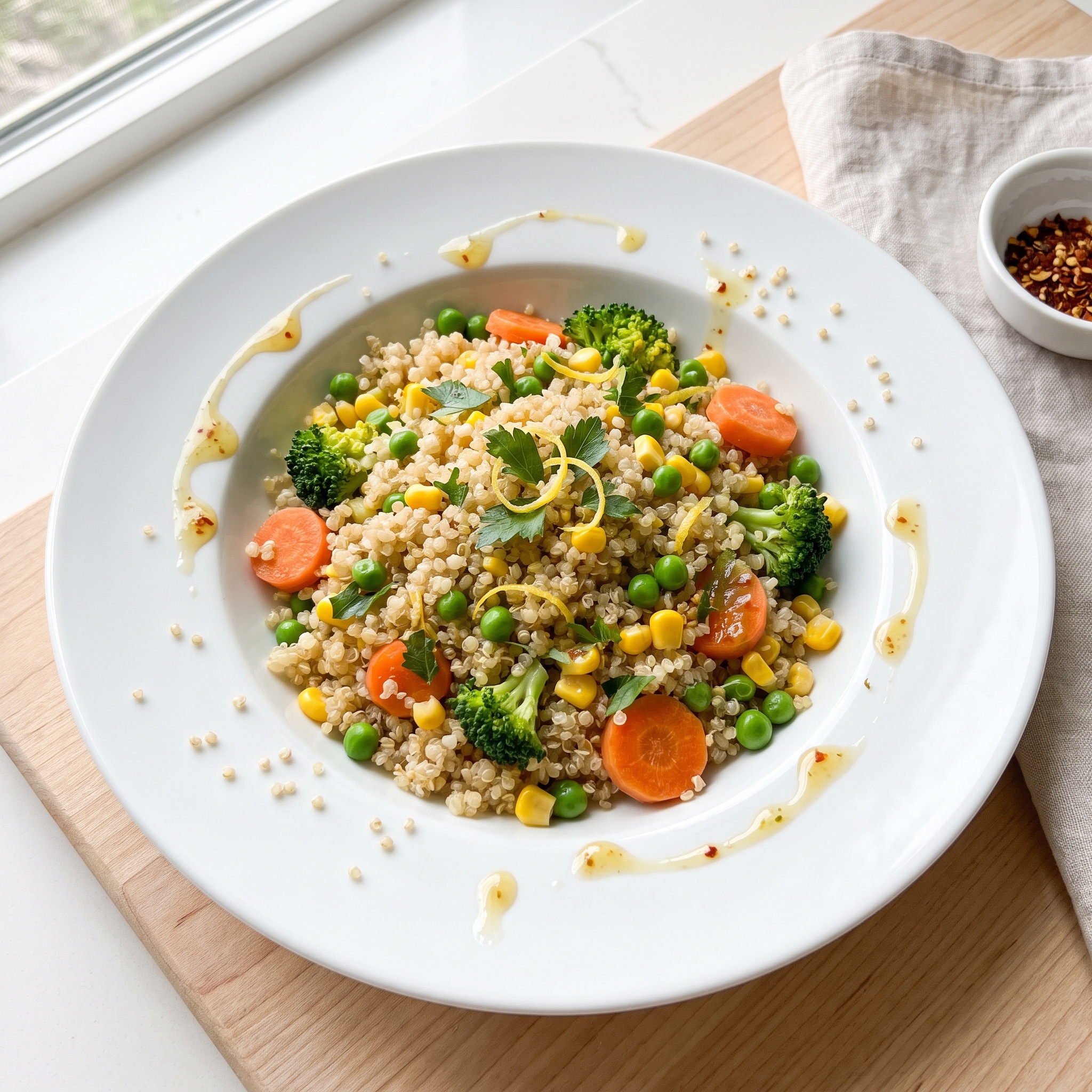 Vibrant Quinoa Veggie Salad