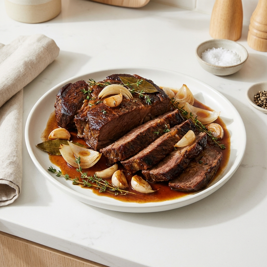 Weeknight Crockpot Chuck Roast