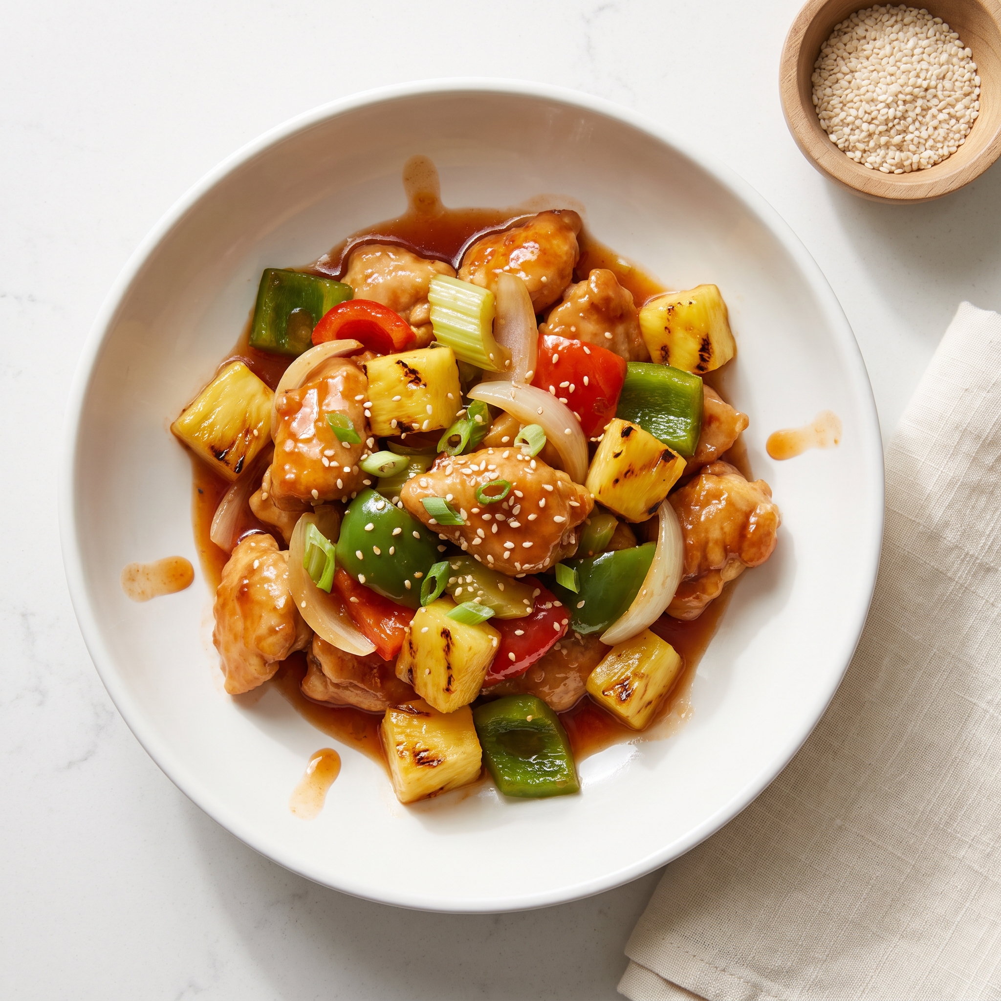 Weeknight Sweet-and-Sour Chicken