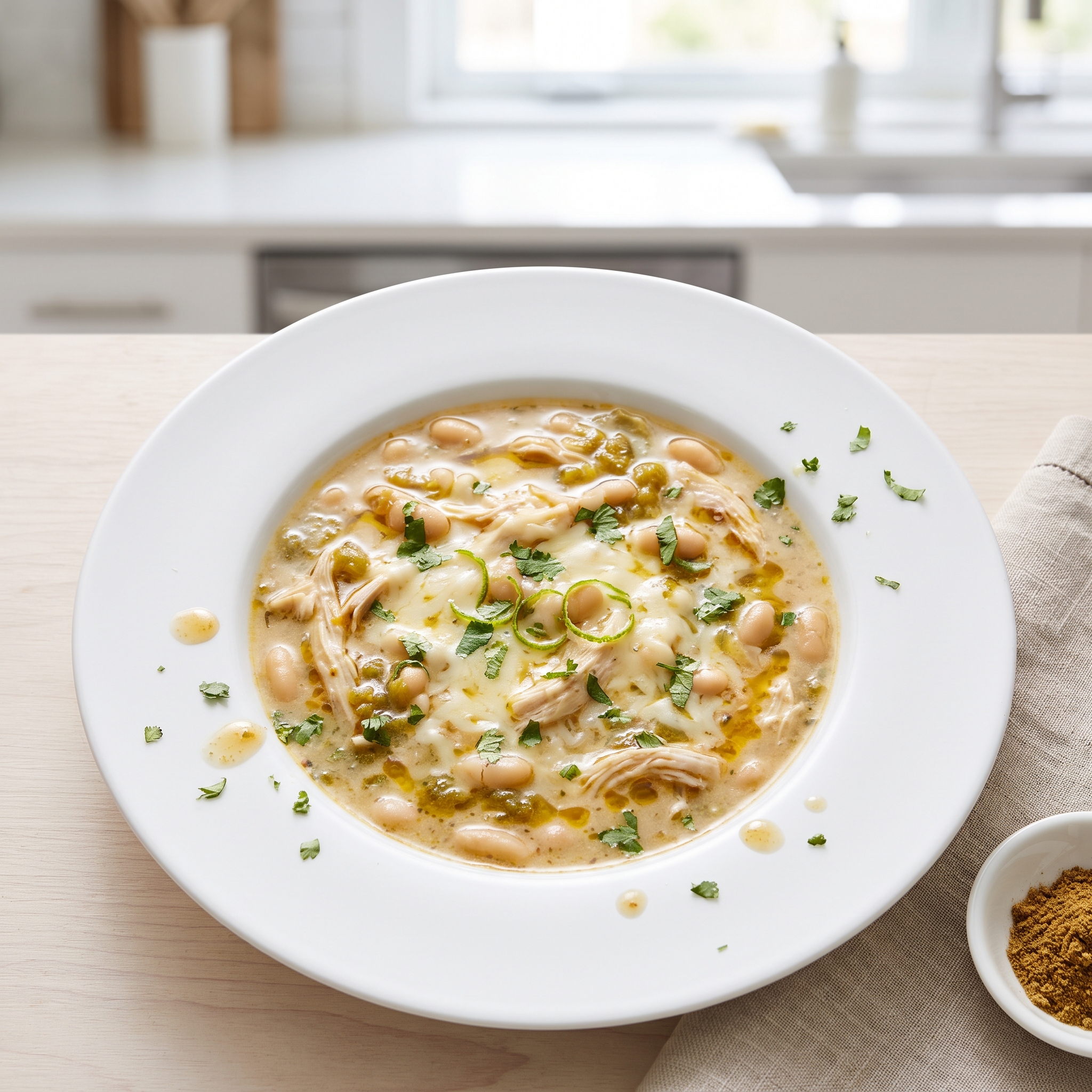Weeknight White Chicken Chili