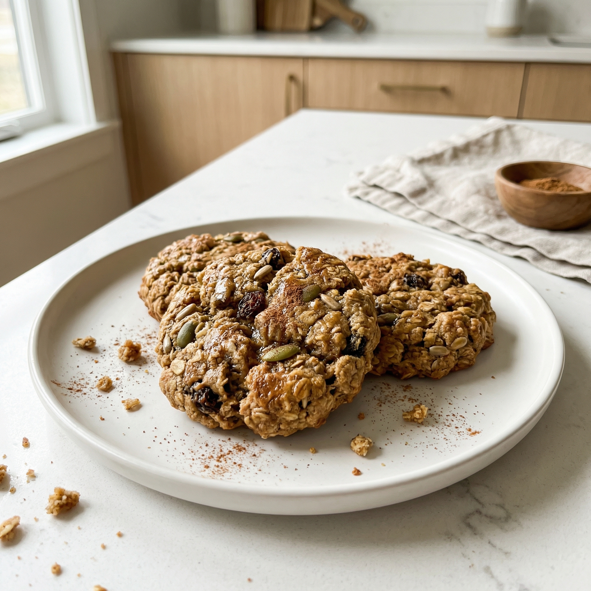 Monster Breakfast Cookies