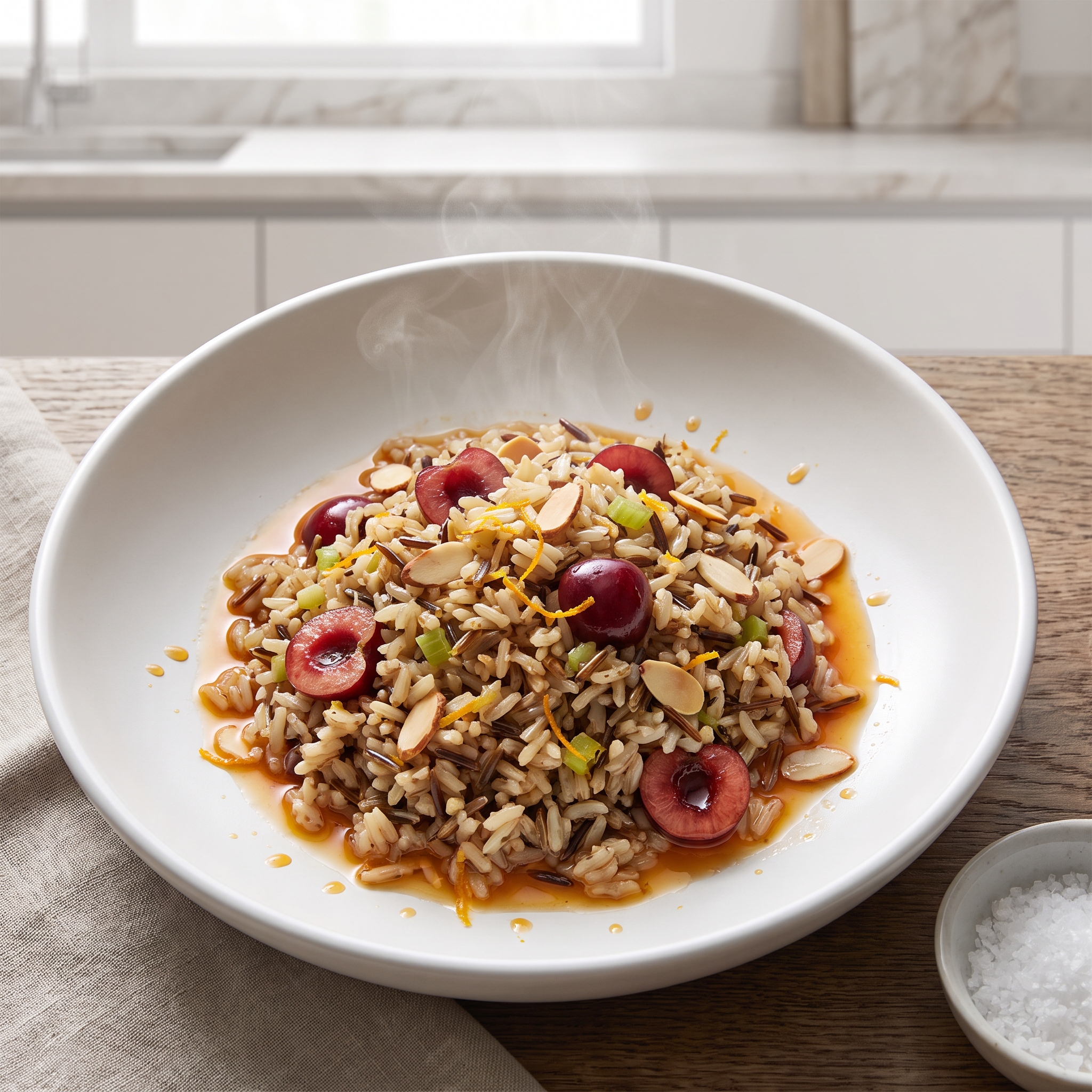 Wild Rice with Cherries