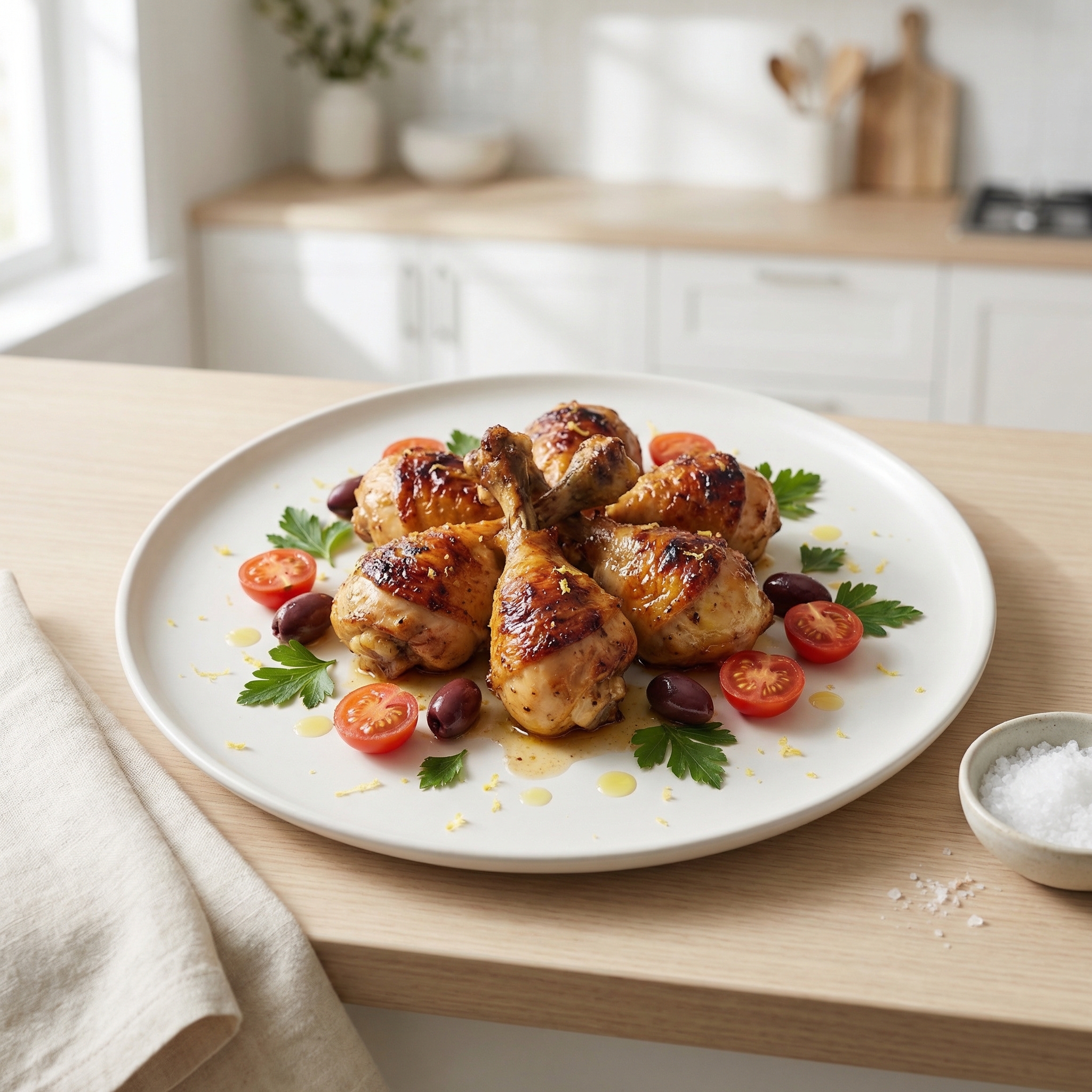 Mediterranean Chicken Lollipops