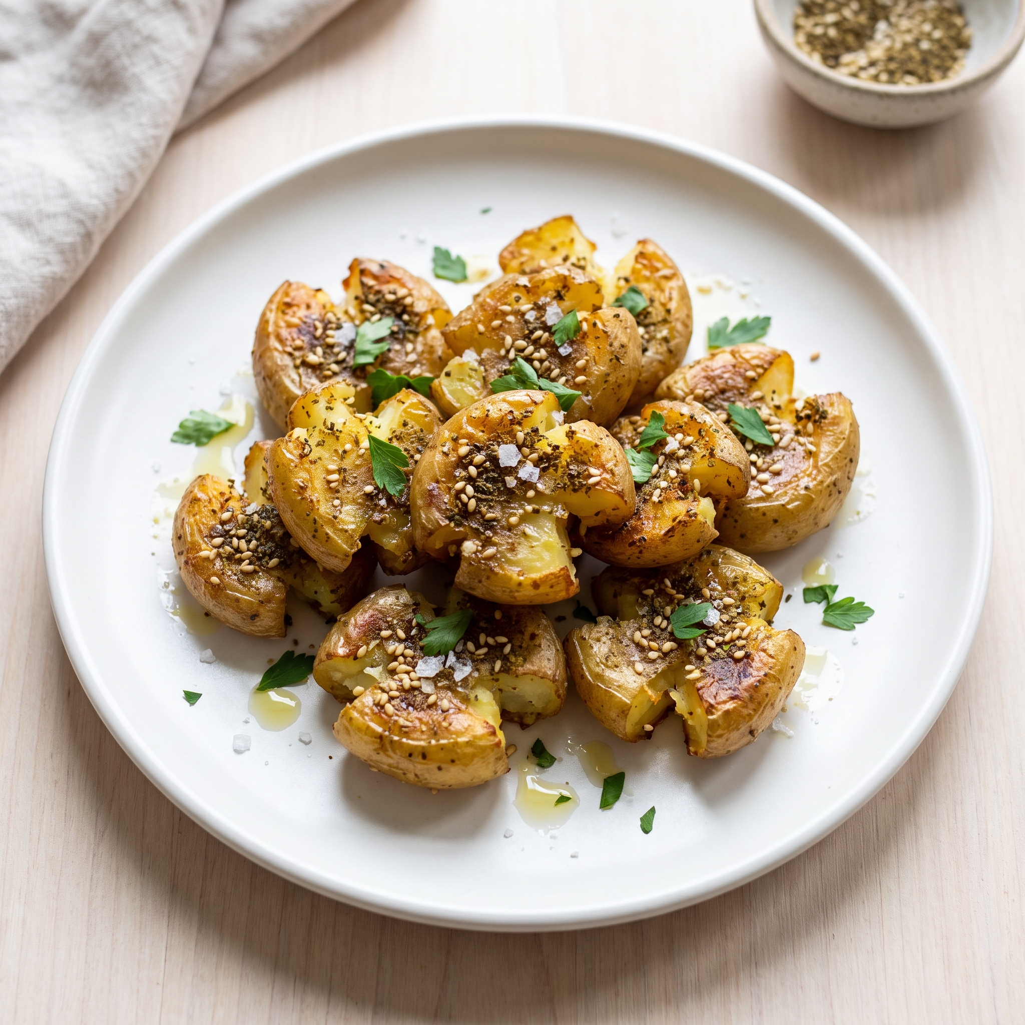 Za'atar-Roasted Creamer Potatoes