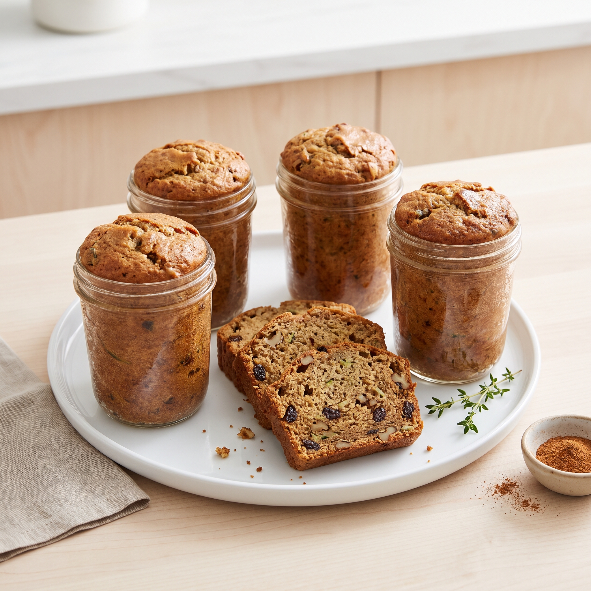 Zucchini Bread in a Jar