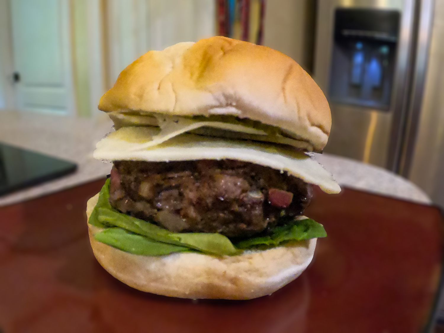 Crispy Air-Fried Beef Burgers