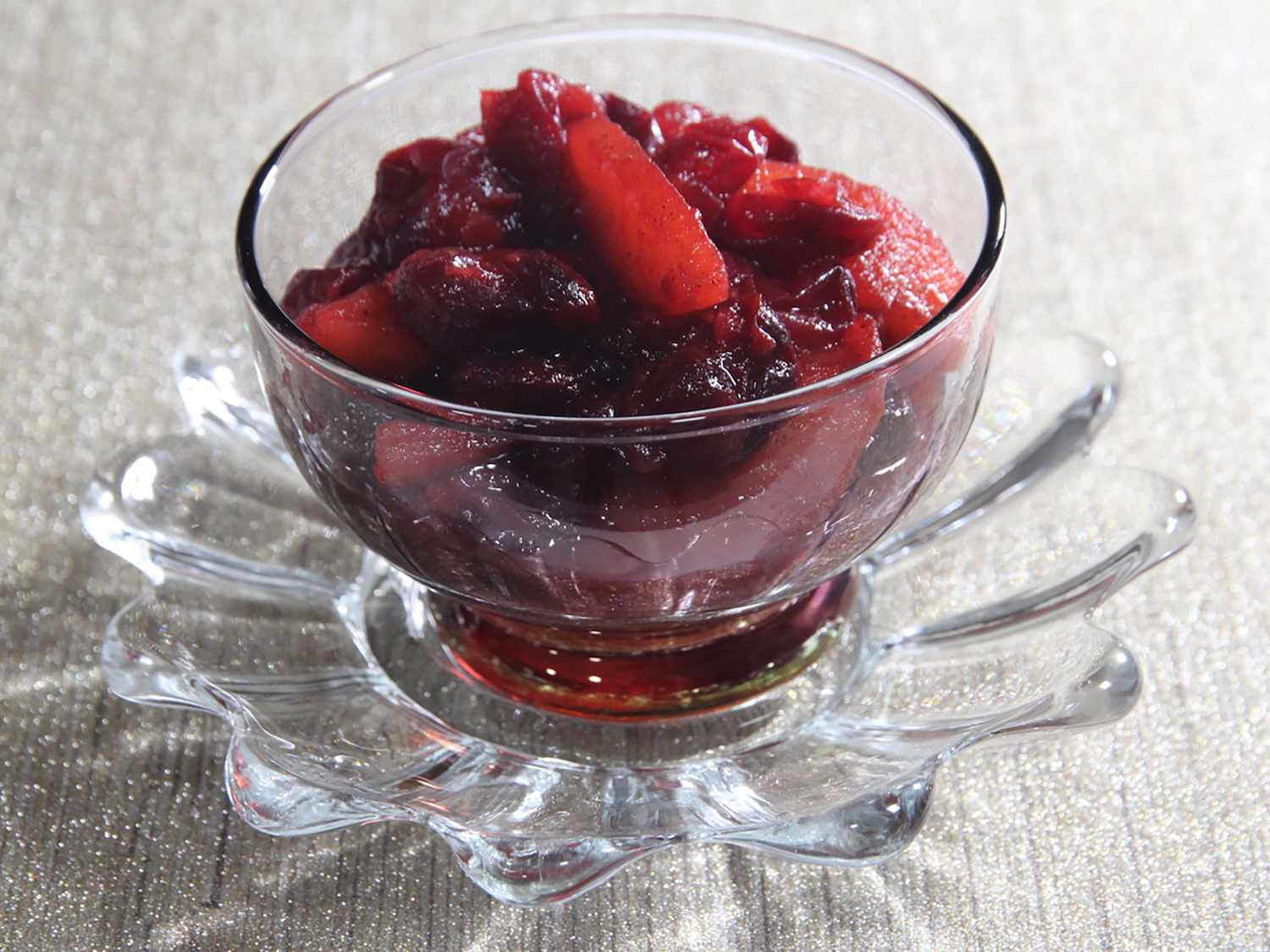 Cinnamon Apple Cranberry Compote