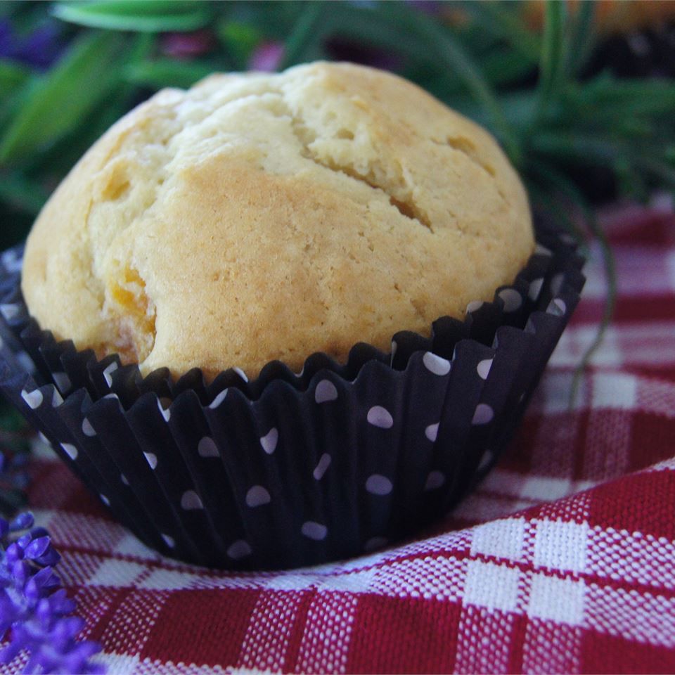 Buttermilk Apricot Breakfast Muffins
