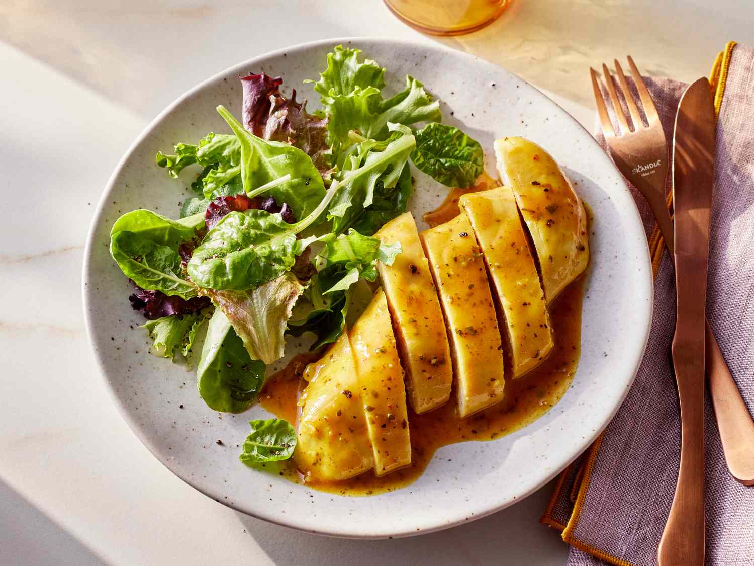 Oven-Roasted Honey Mustard Chicken Breasts