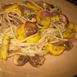 Pasta Primavera with Balsamic Dressing