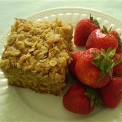 Banana Oat Crunch Cake