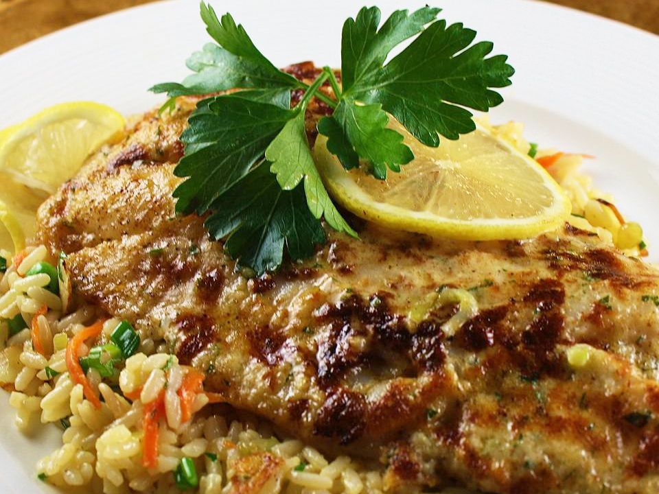 Parmesan-Broiled Grouper
