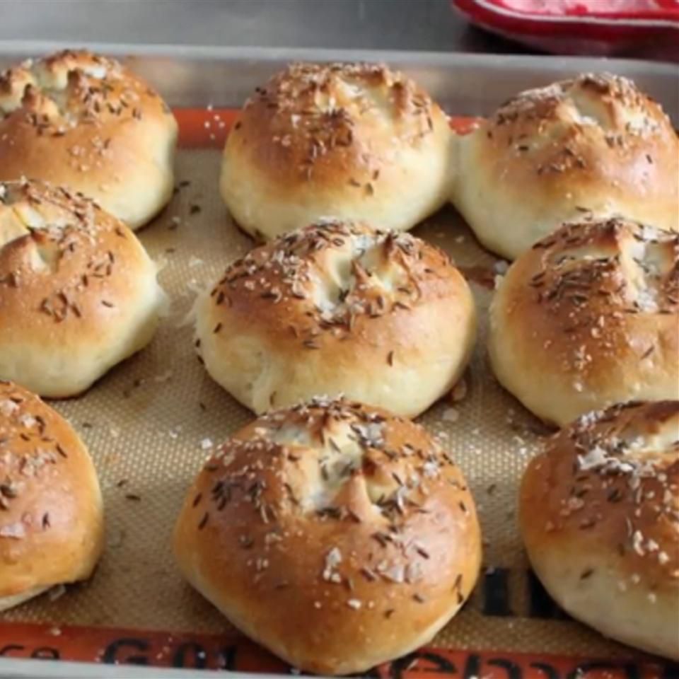 Chef John’s Caraway-Salt Kummelweck Rolls