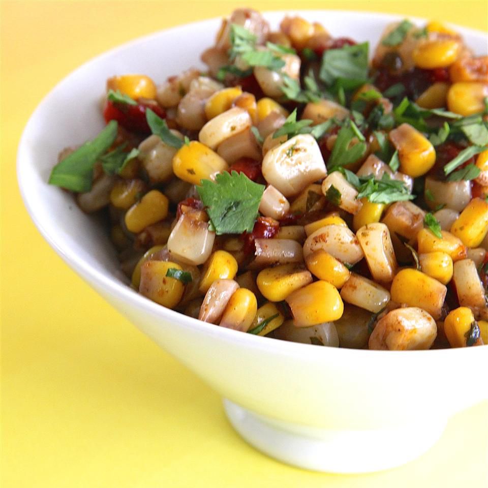 Roasted Red Pepper and Corn Salad