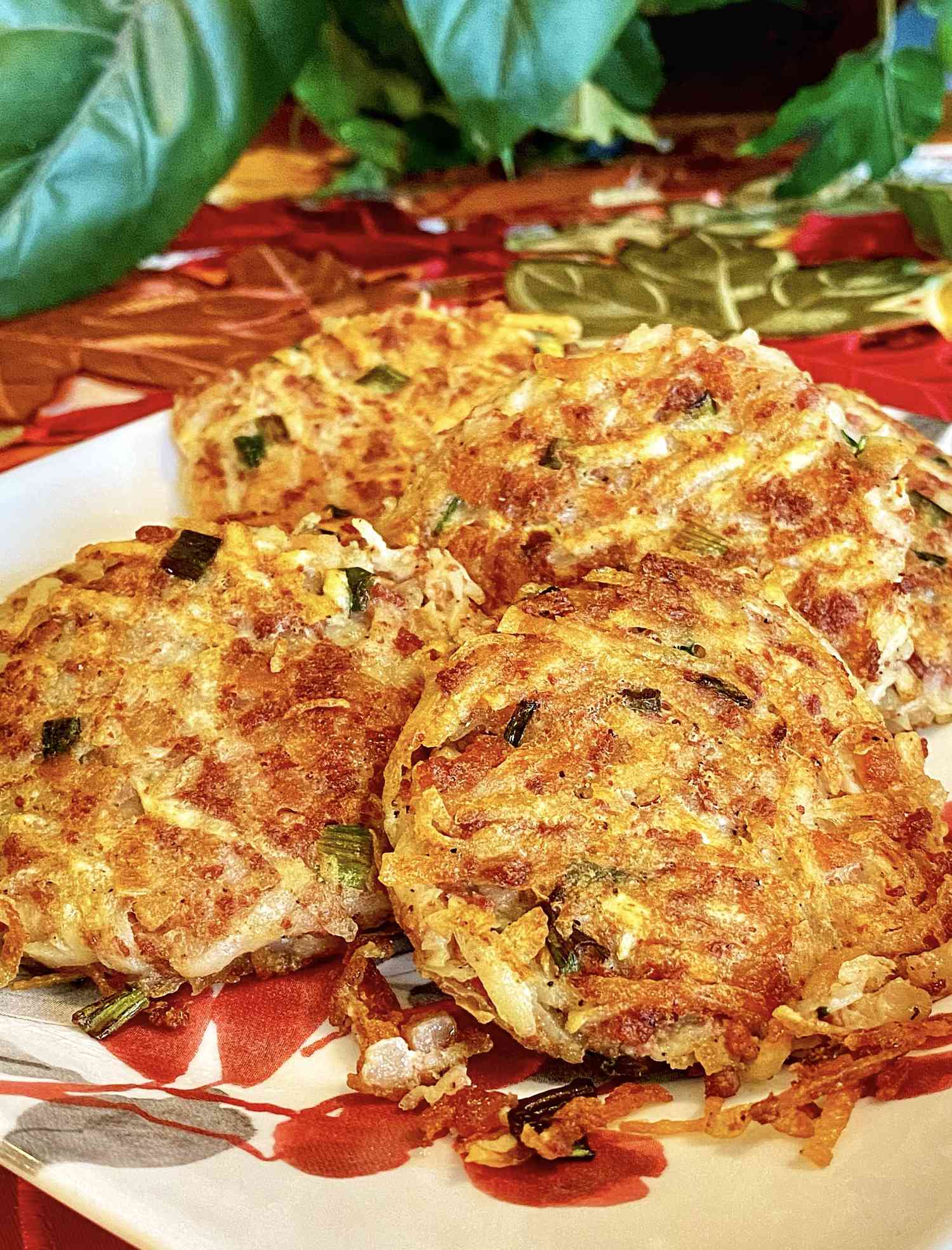 Crispy Corned Beef Potato Cakes