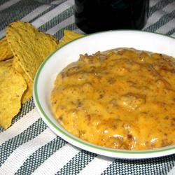Beefy Jalapeño Cheese Party Dip