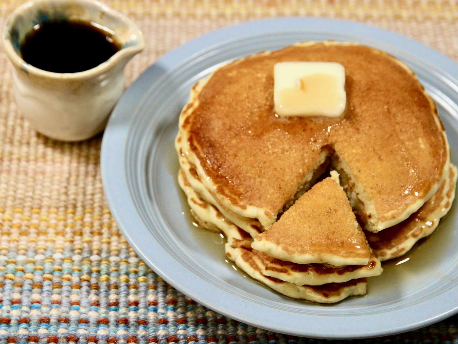 Cinnamon-Nutmeg French Toast–Inspired Pancakes