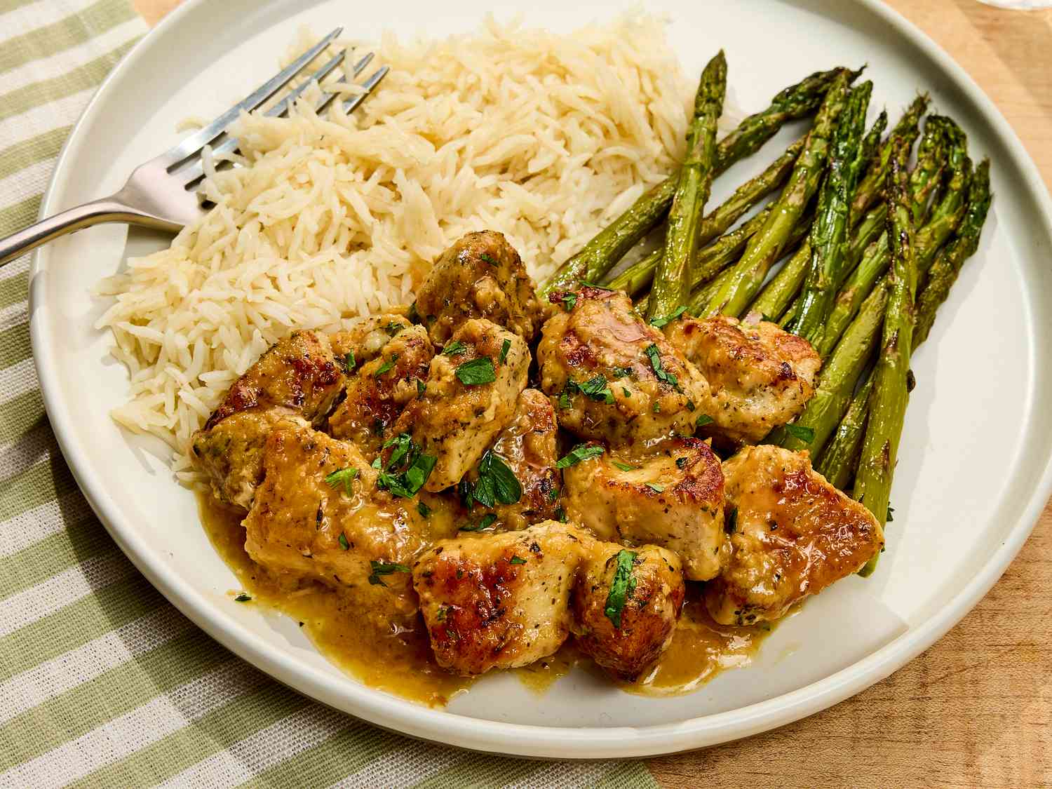 Butter-Garlic Chicken Nuggets