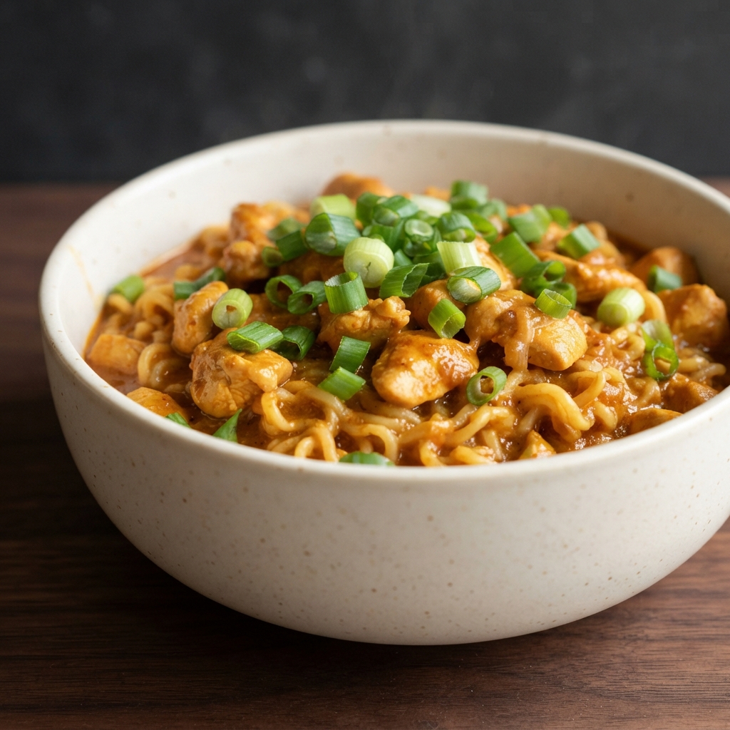 Sheet-Pan Coconut Curry Chicken Ramen