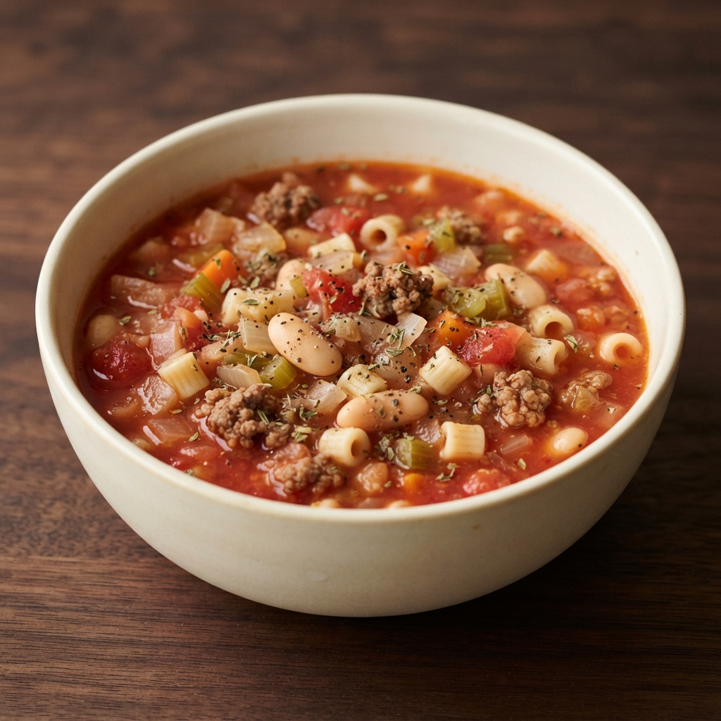 MeMe’s Pasta e Fagioli Soup