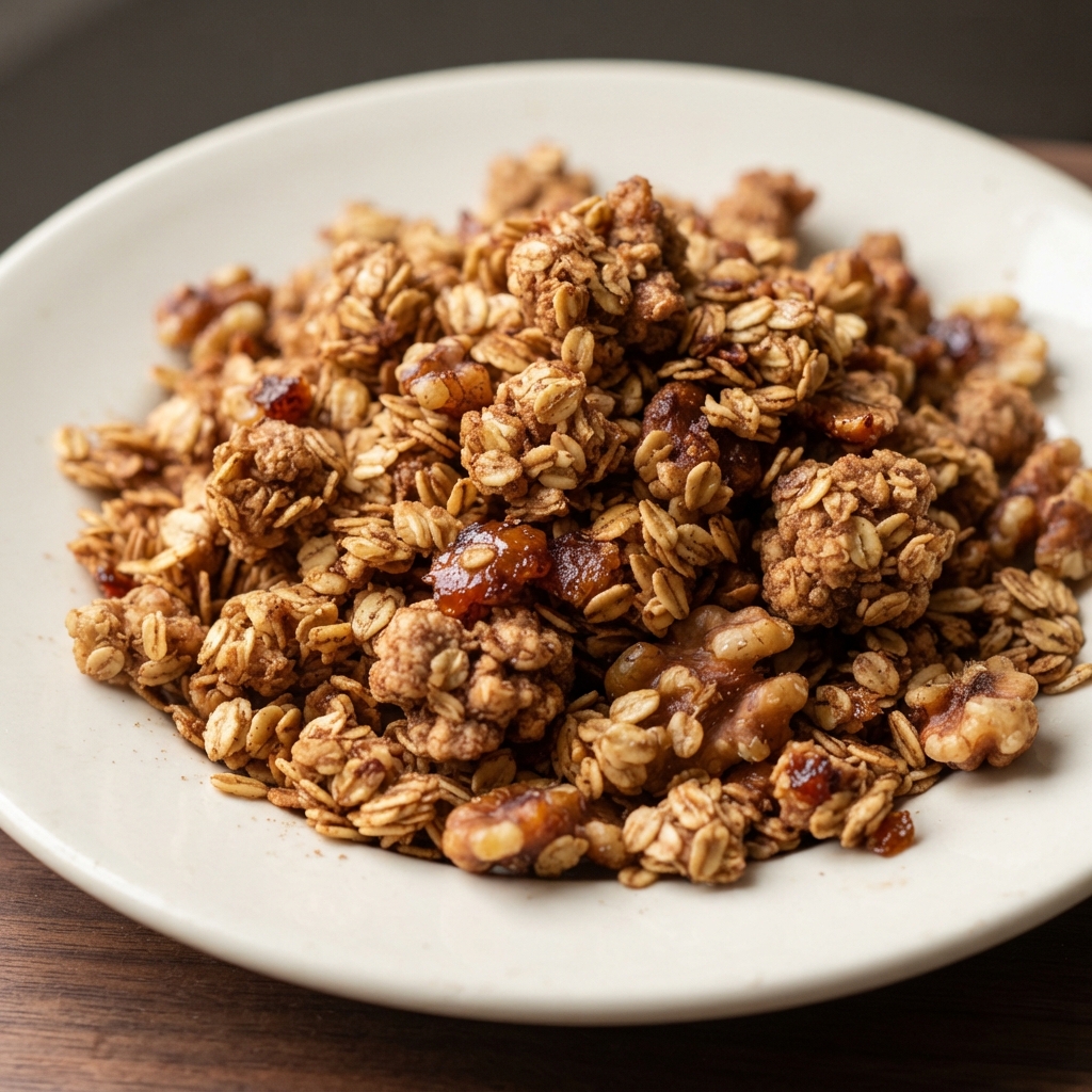Sweet-and-Salty Cinnamon Granola