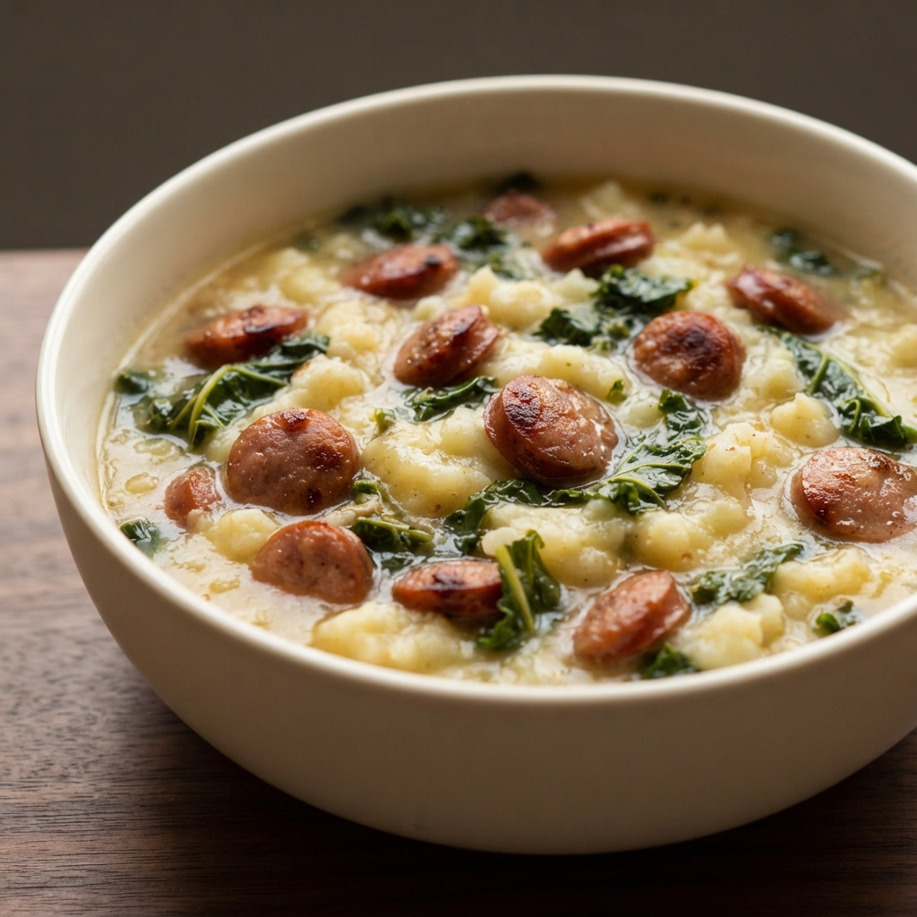 Kielbasa Kale Stew