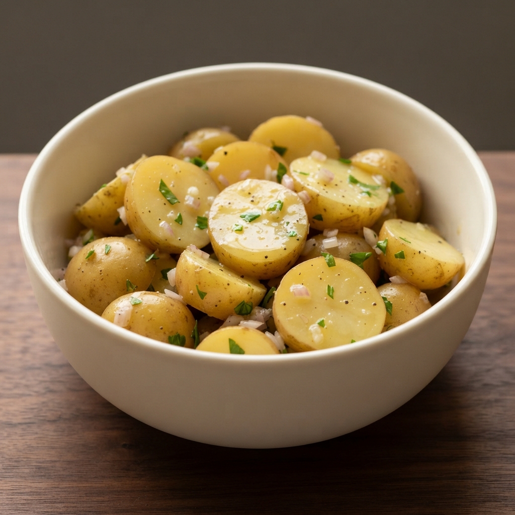 Simple Parisian-Style Potato Salad